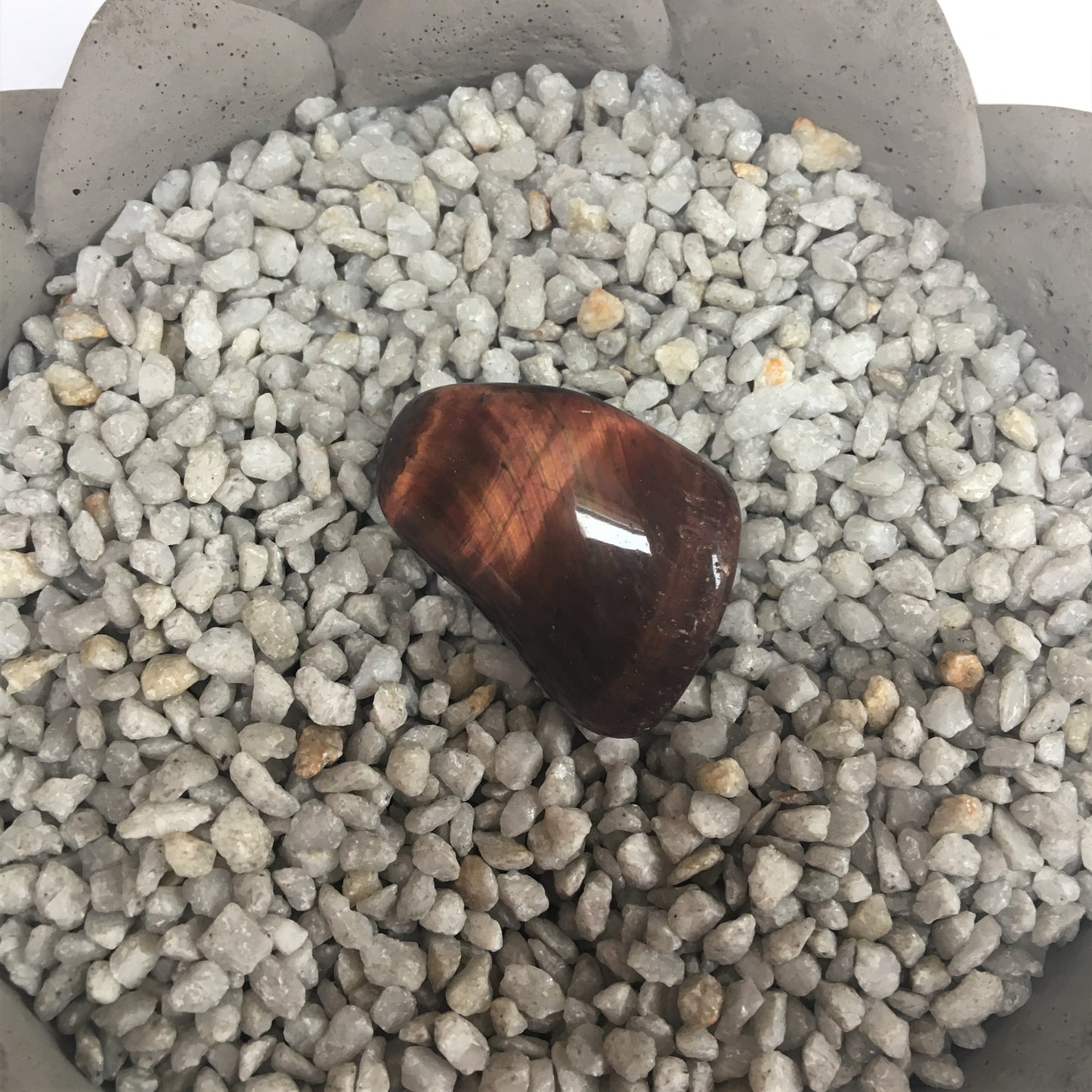 Tigerauge rot (gebrannt)
