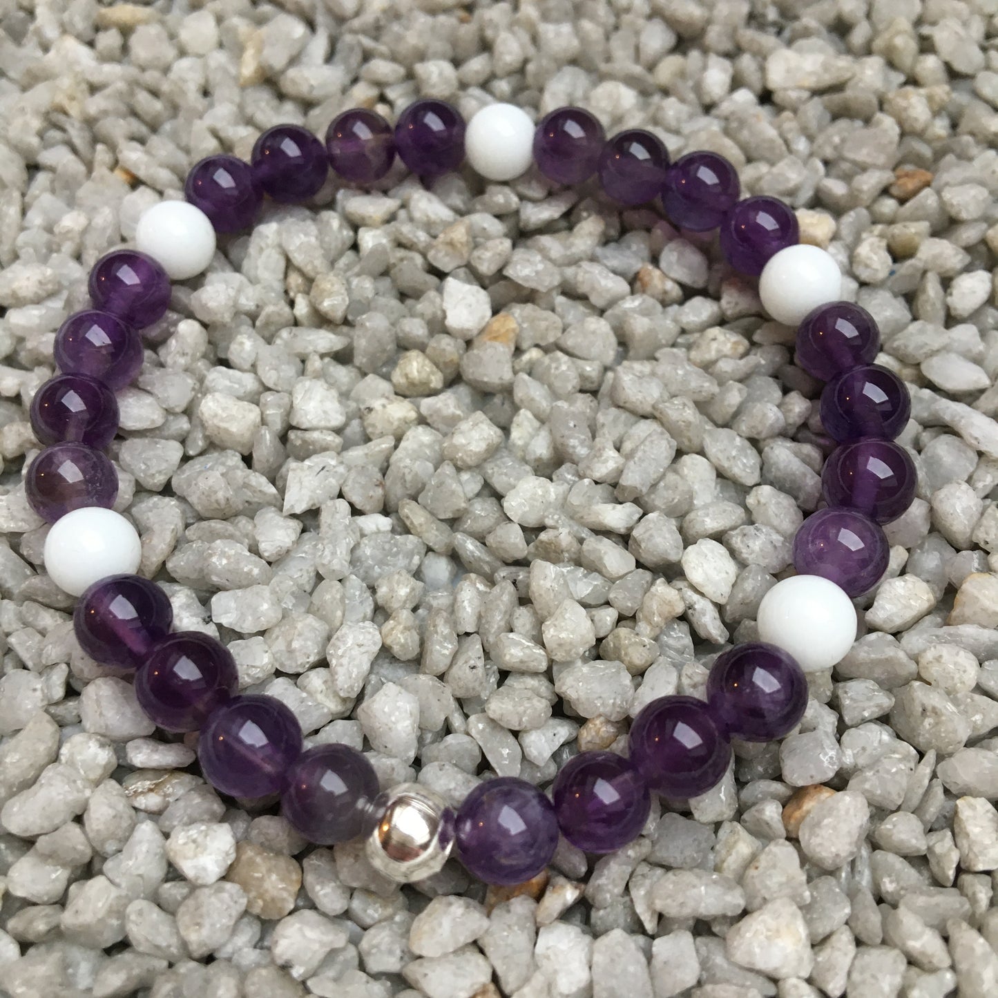 Kronenchakra - Amethyst Yin oder Yang