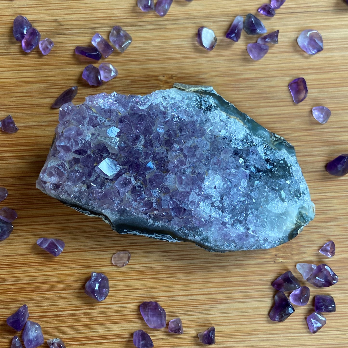 Amethyststücke klein