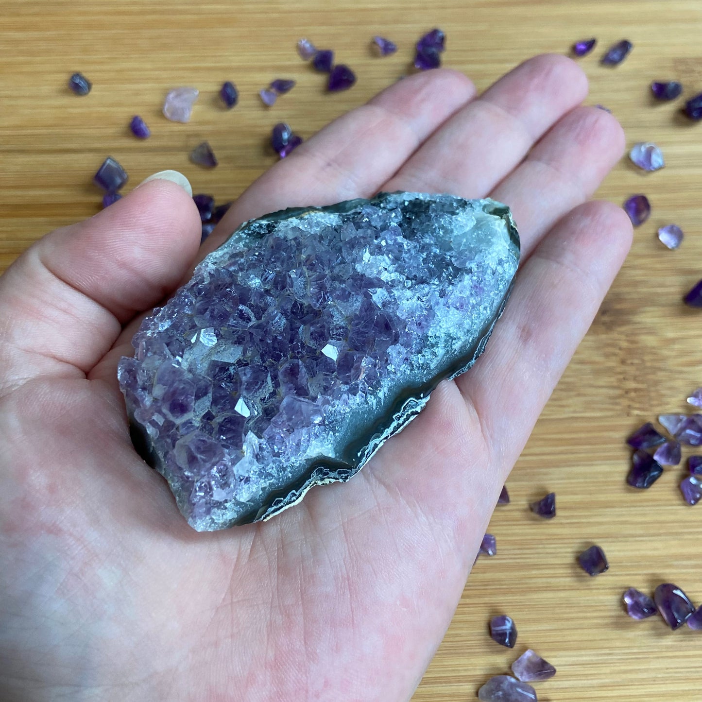 Amethyststücke klein