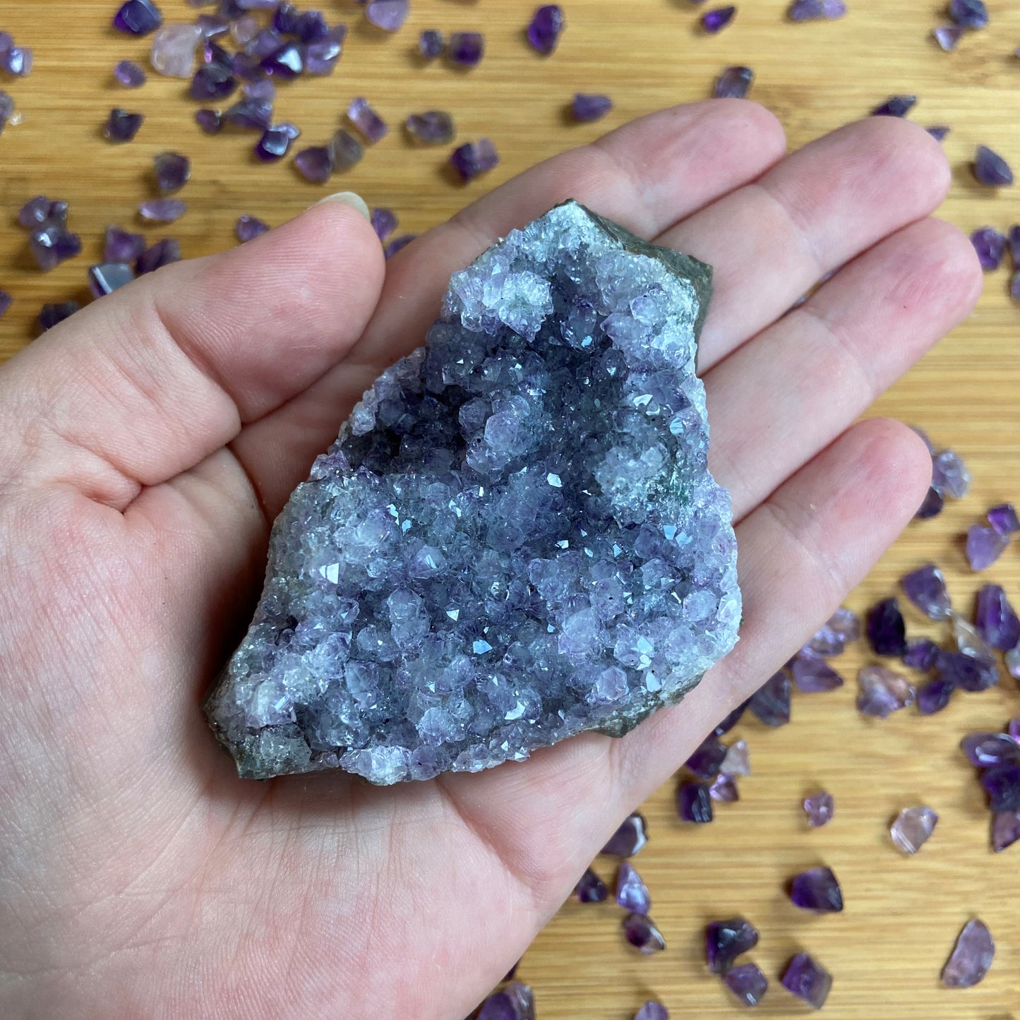 Amethyststücke klein