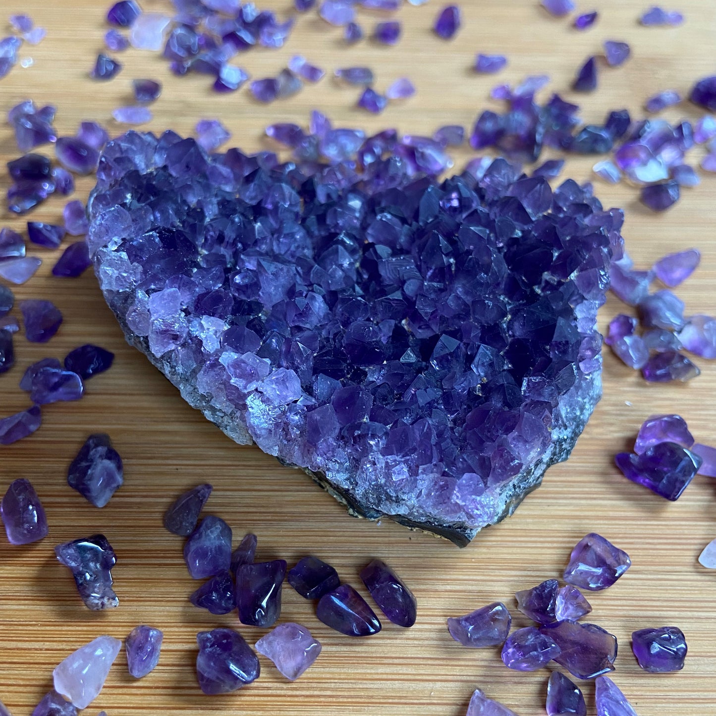 Amethyststücke "Individualisten"