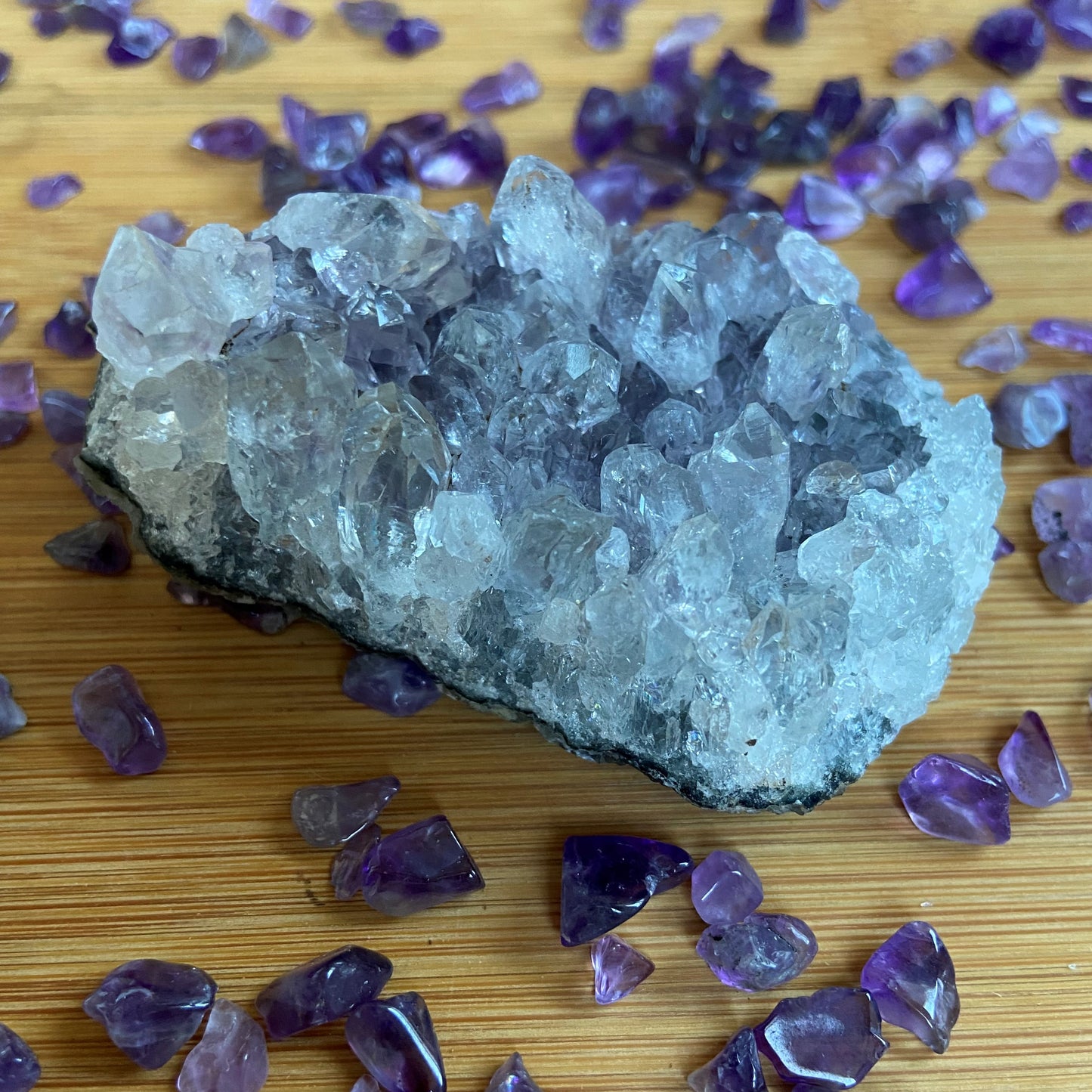 Amethyststücke klein