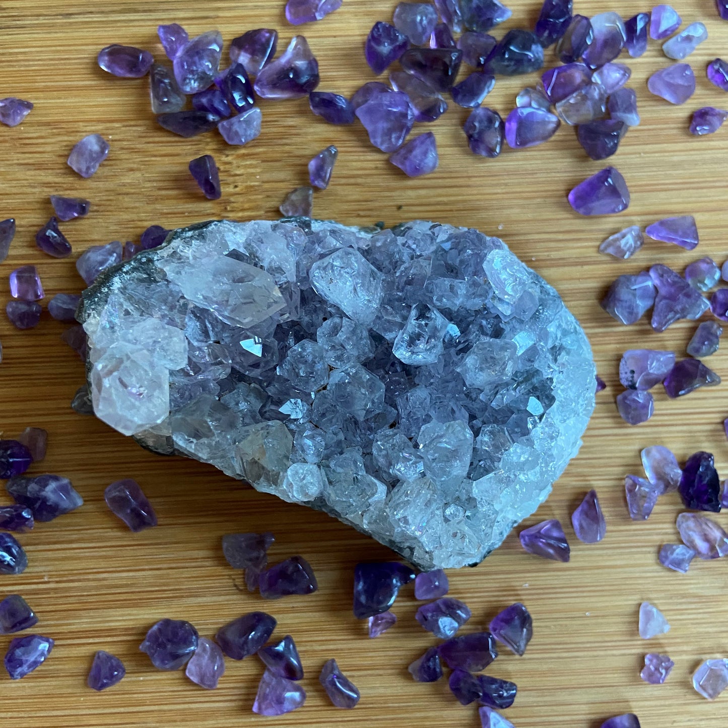 Amethyststücke klein