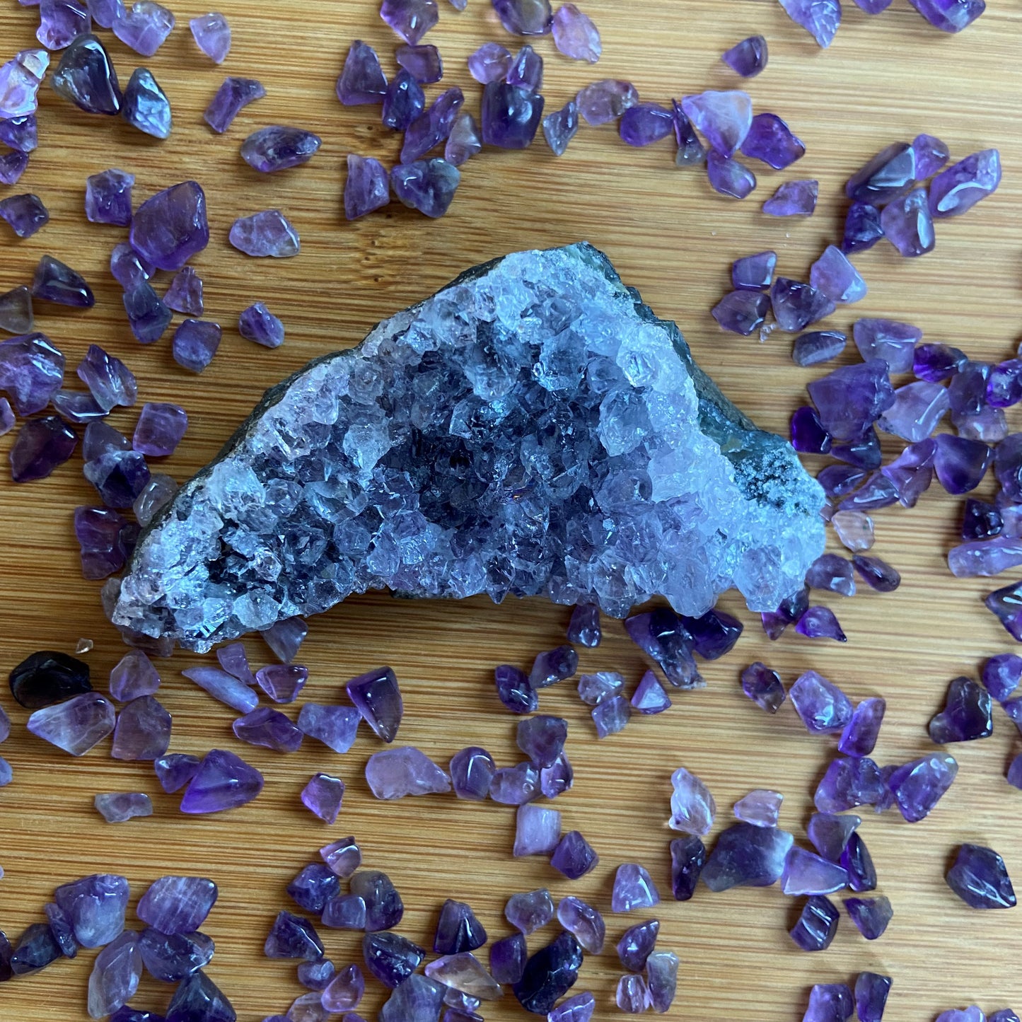 Amethyststücke klein