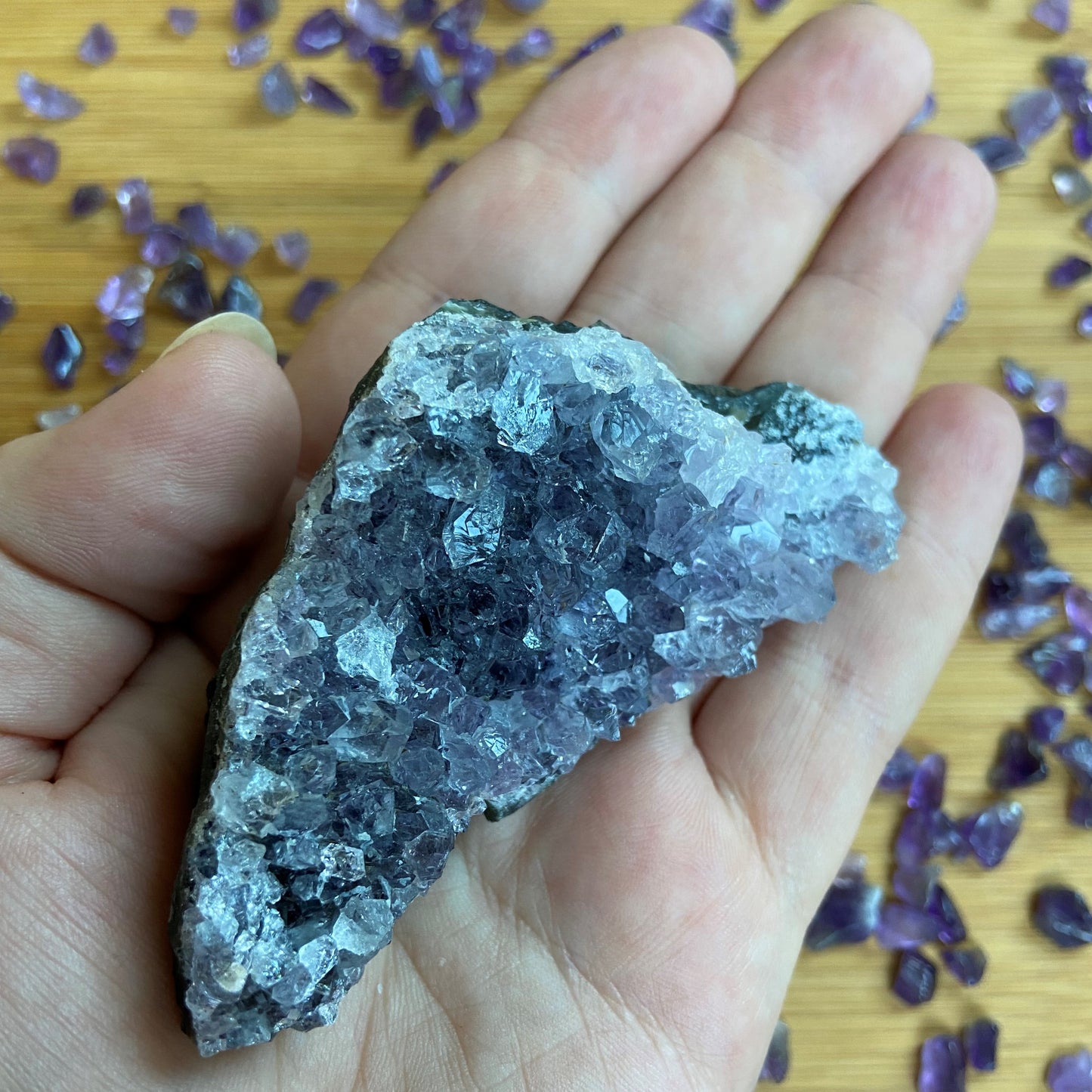 Amethyststücke klein