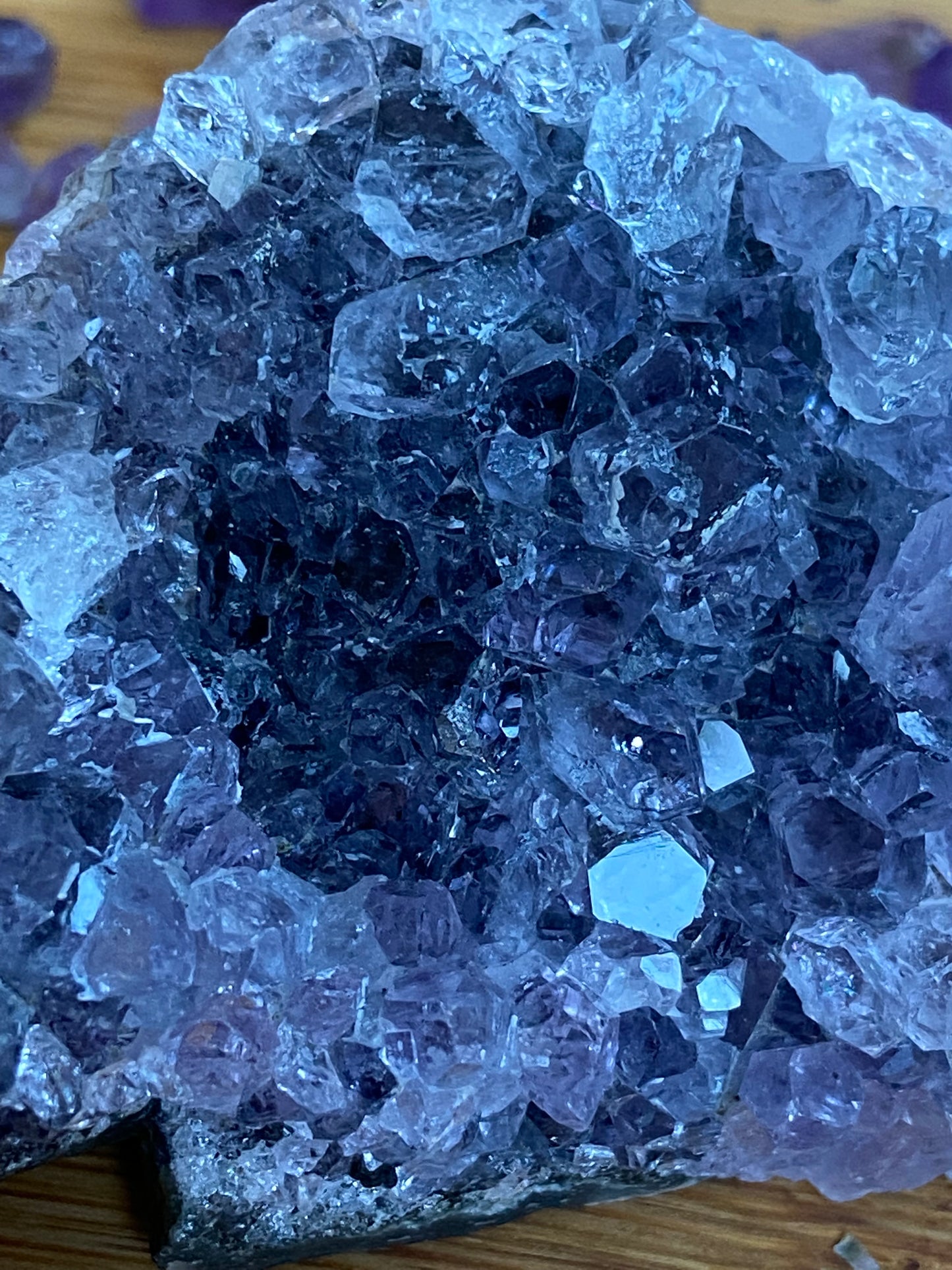 Amethyststücke klein