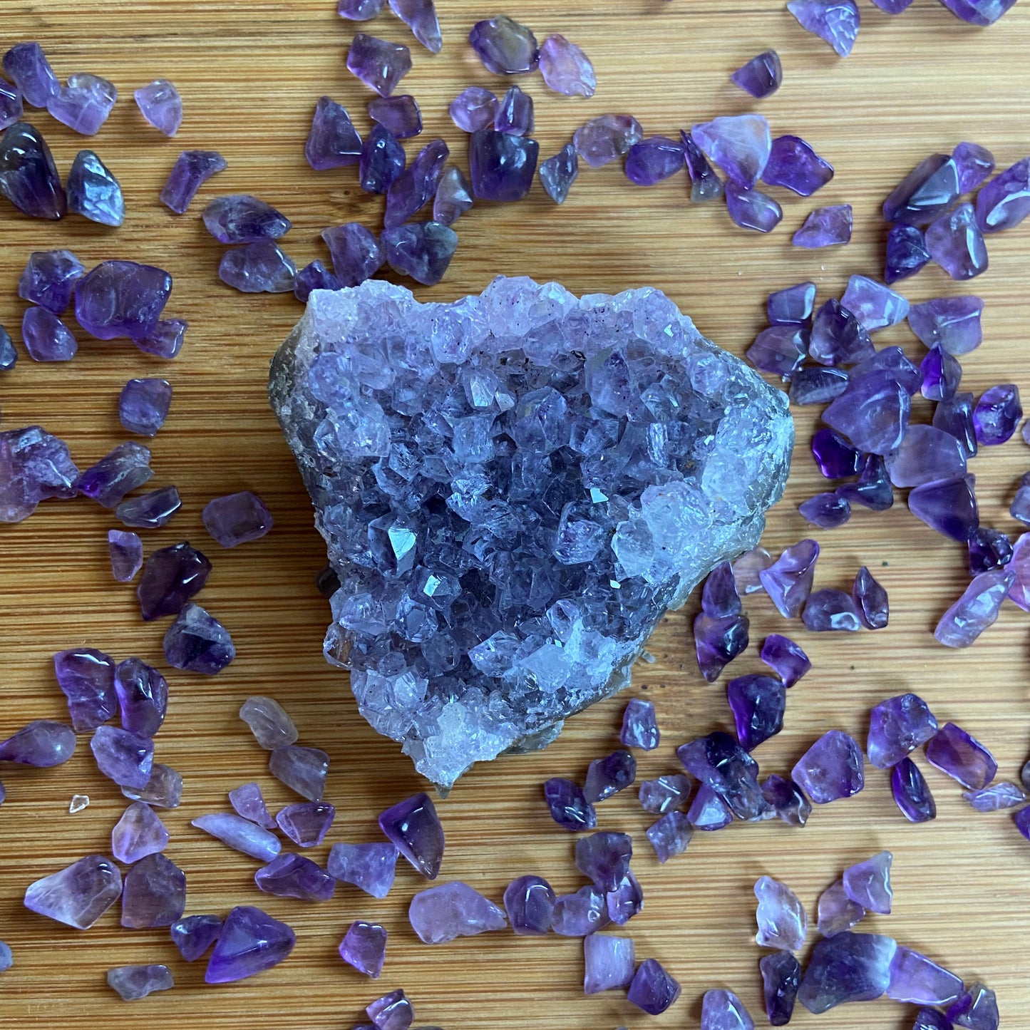 Amethyststücke klein