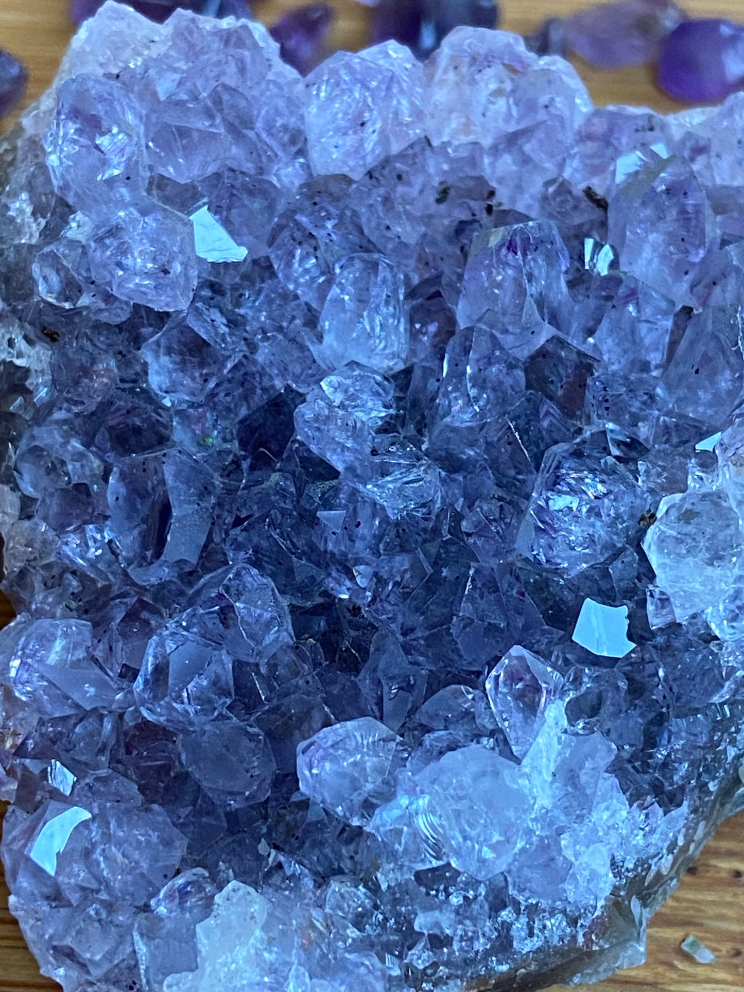 Amethyststücke klein