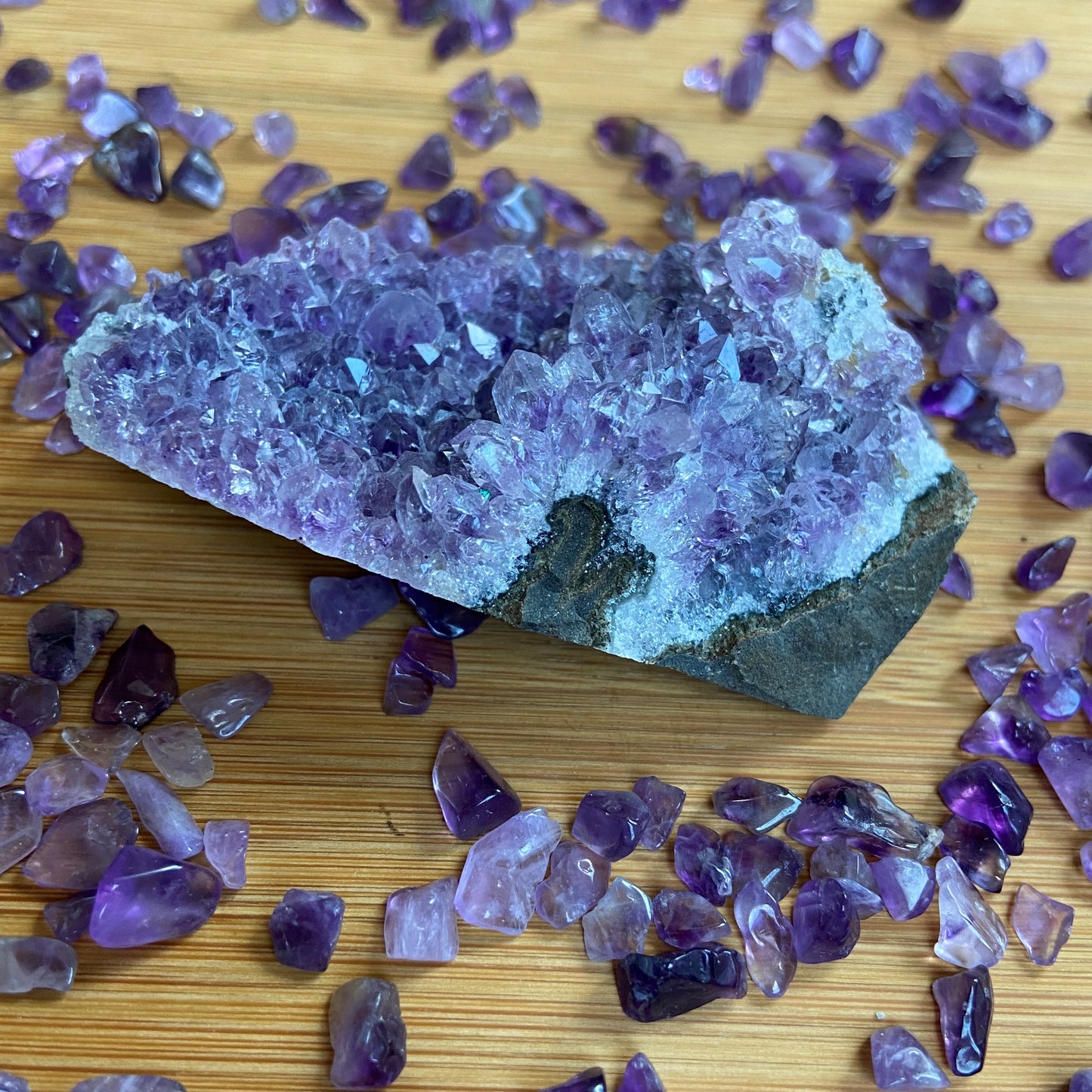 Amethyststücke klein
