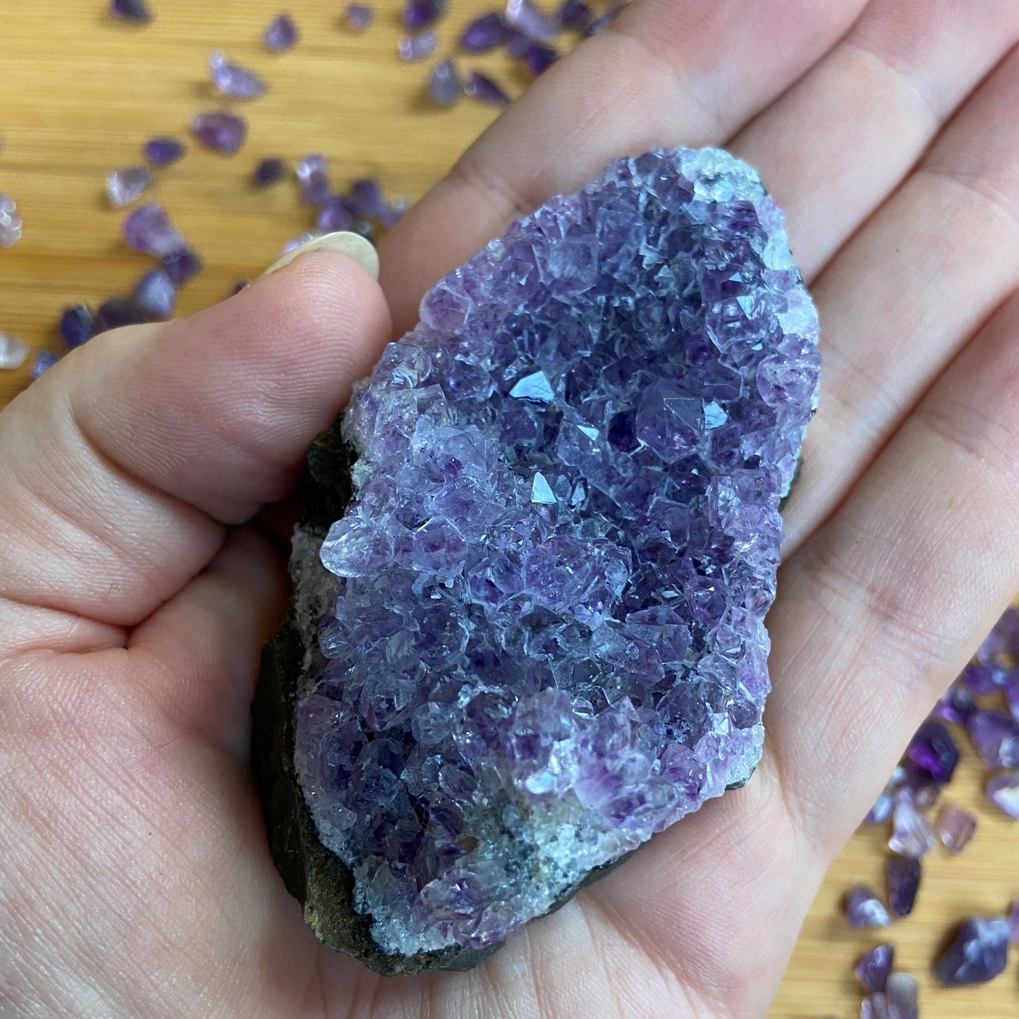 Amethyststücke klein