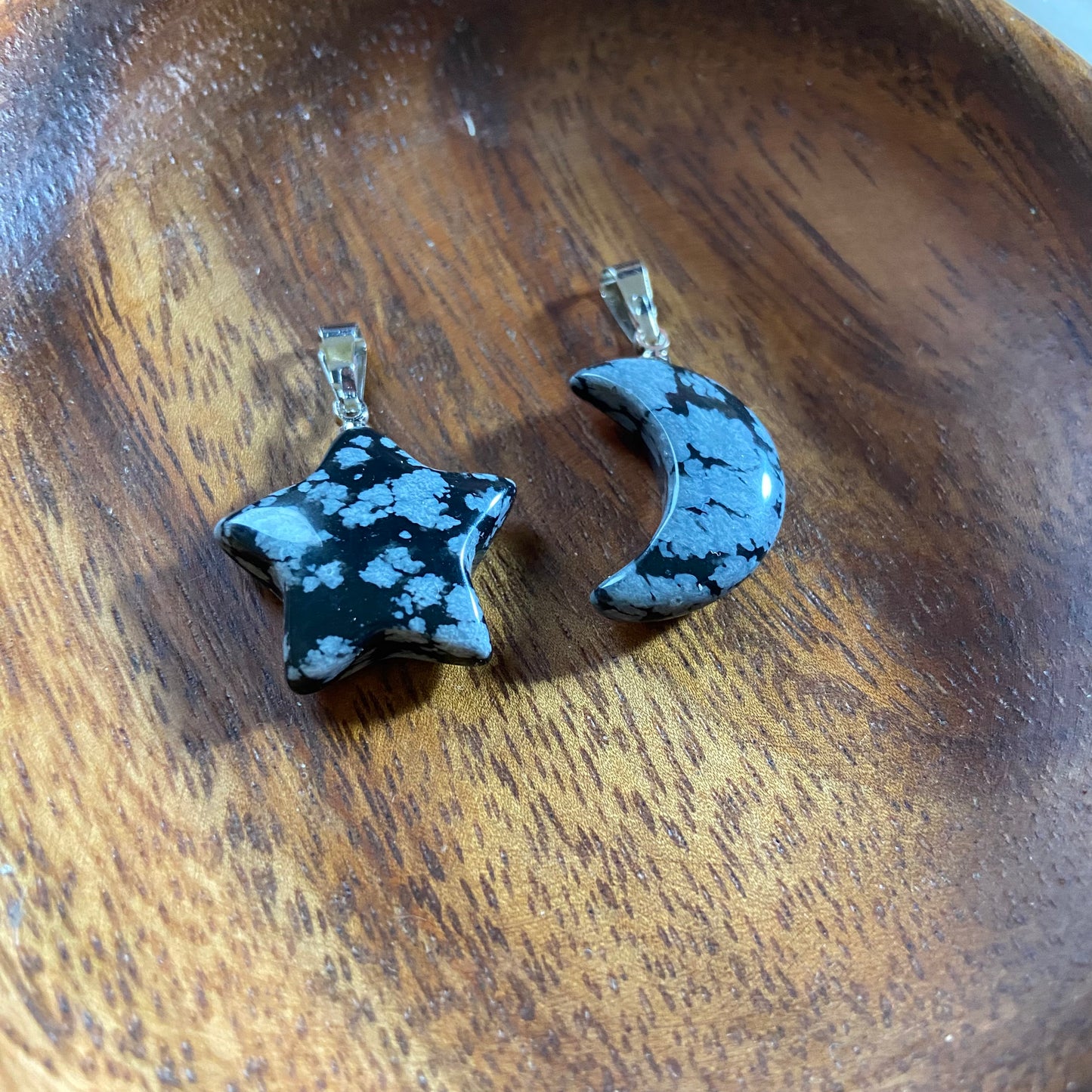 Mond & Stern Schneeflockenobsidian