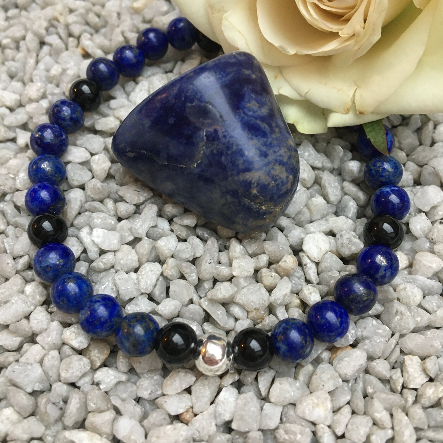 Stirnchakra - Lapislazuli Yin oder Yang