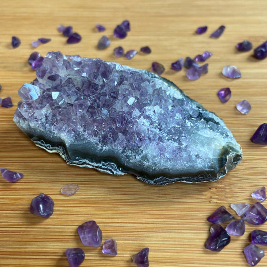 Amethyststücke klein