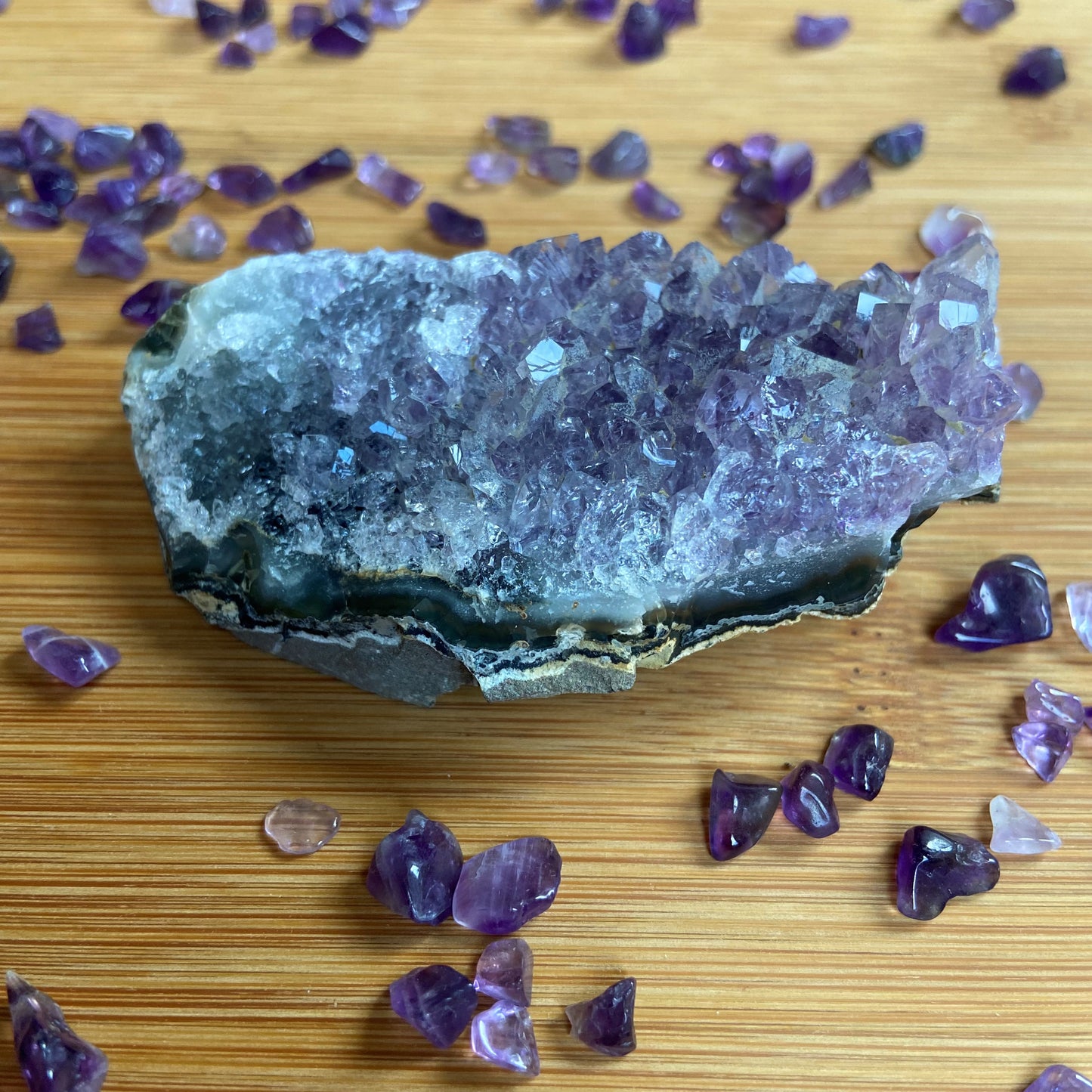 Amethyststücke klein