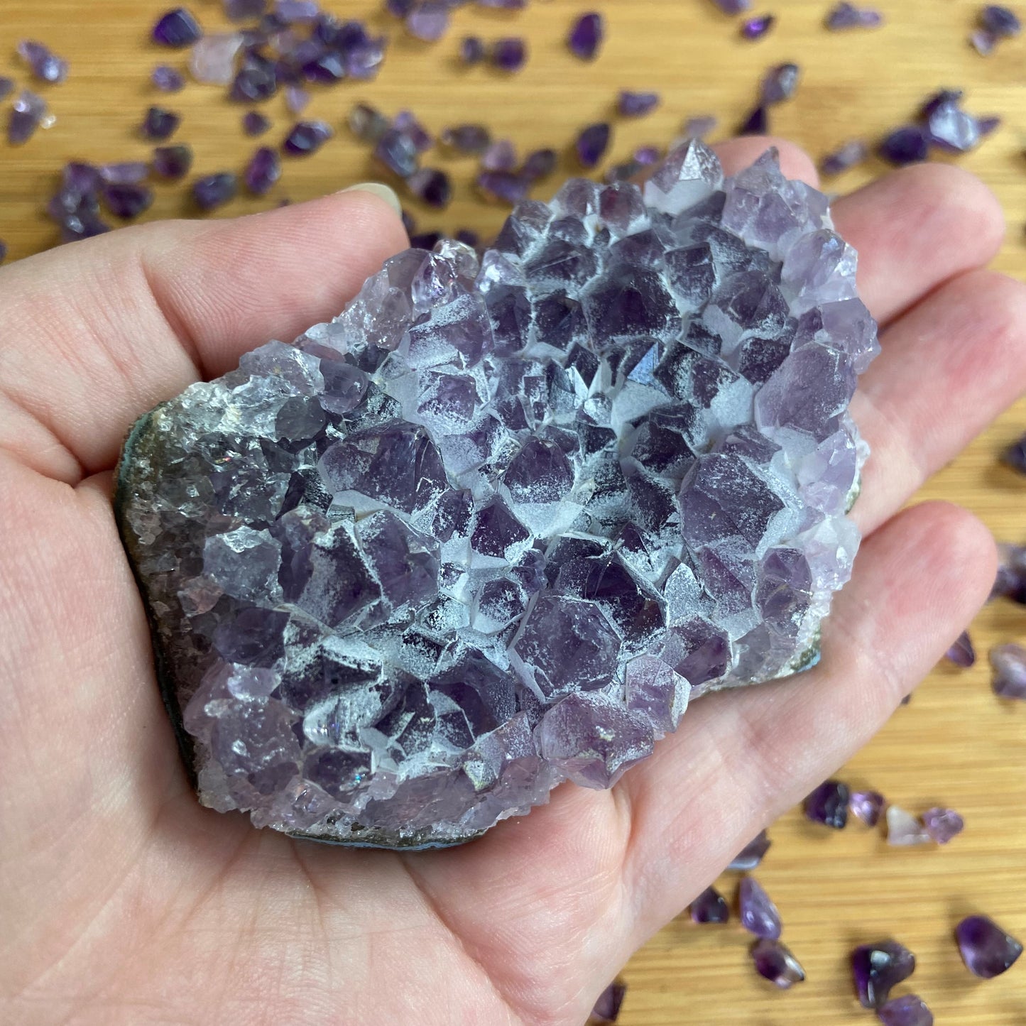 Amethyststücke "Individualisten"