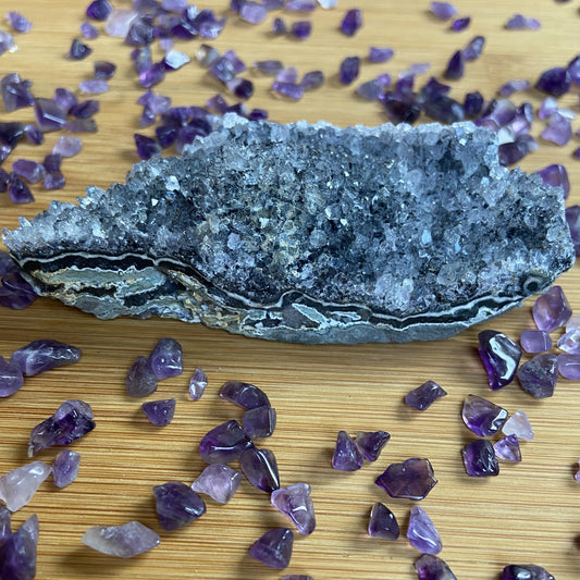 Amethyststücke dunkel 5-8cm