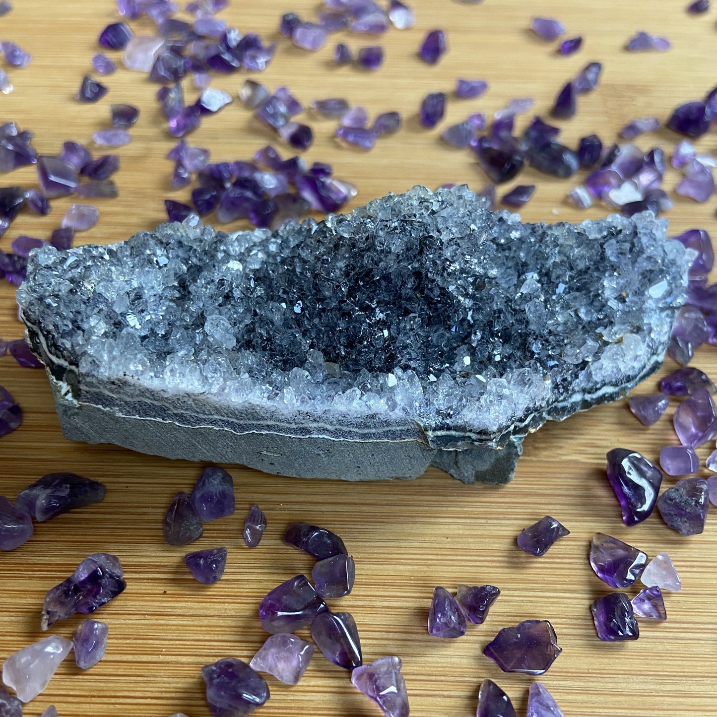 Amethyststücke dunkel 5-8cm