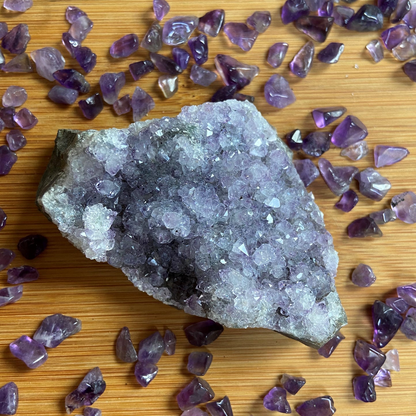 Amethyststücke klein