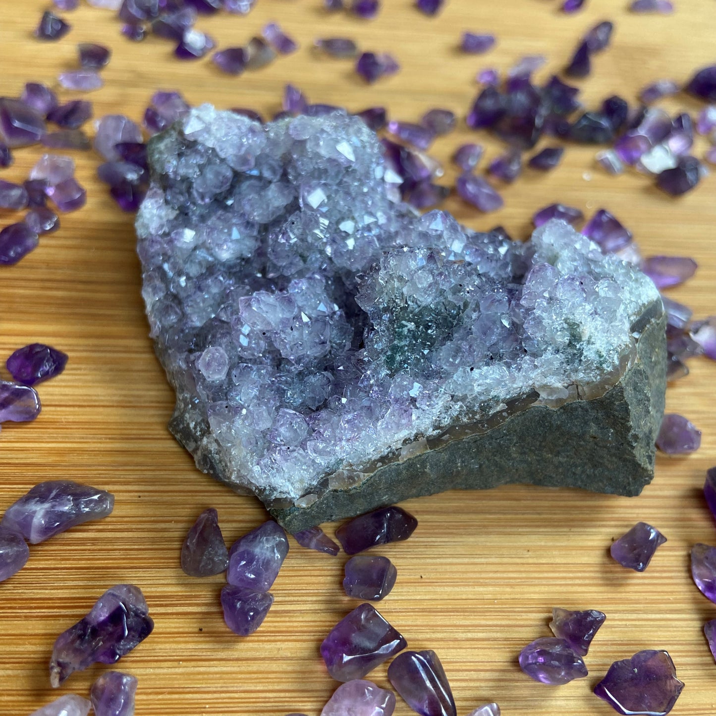 Amethyststücke klein