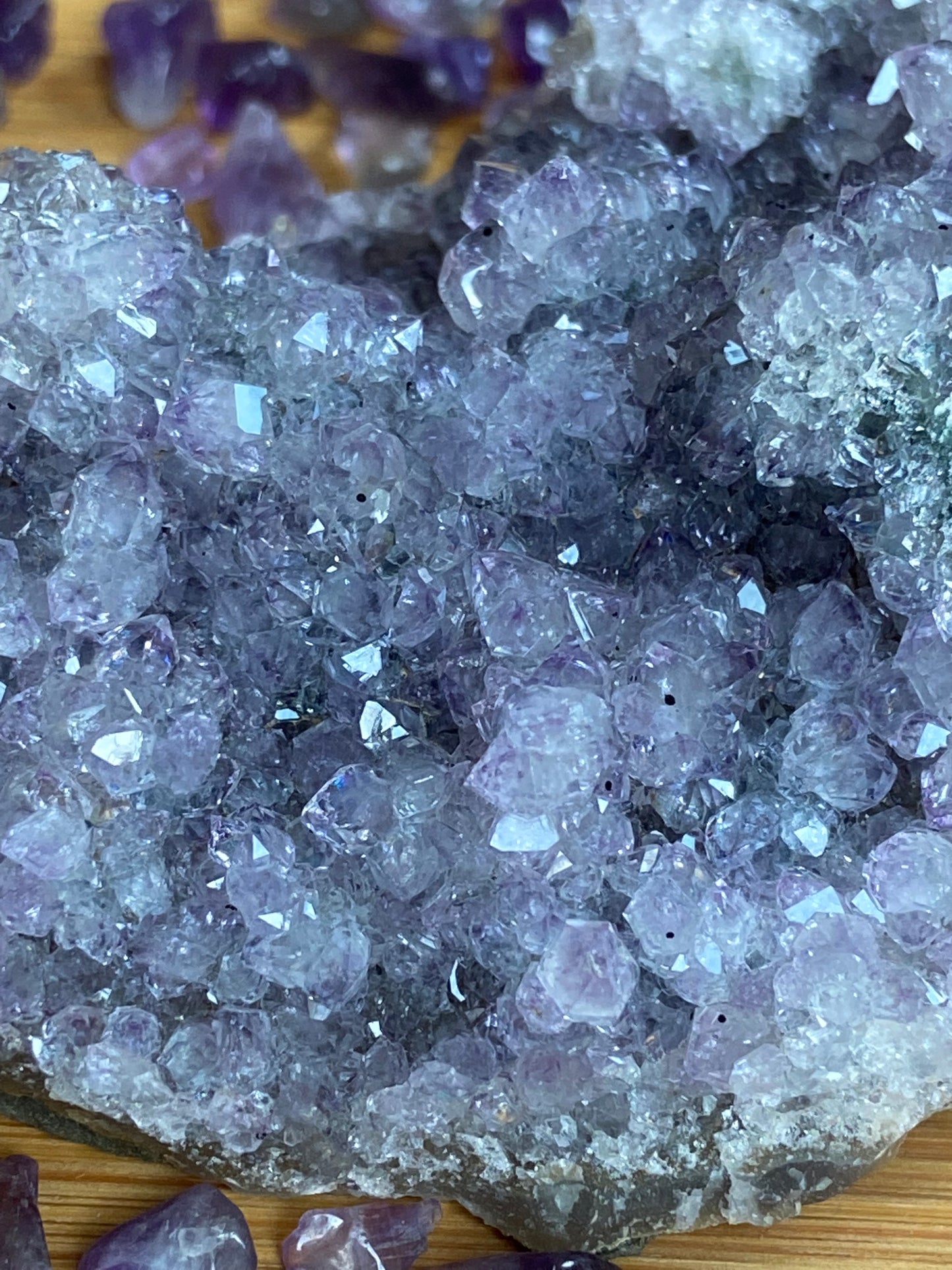 Amethyststücke klein