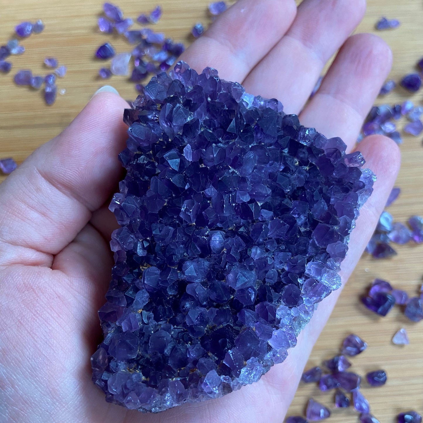 Amethyststücke "Individualisten"