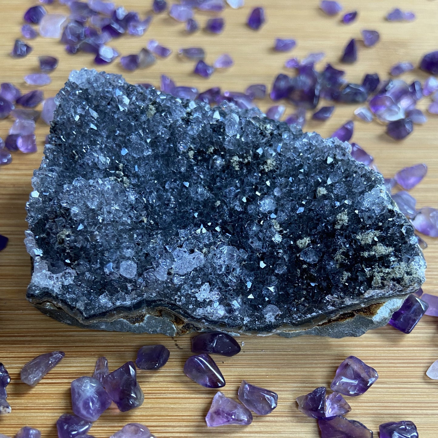 Amethyststücke dunkel 5-8cm