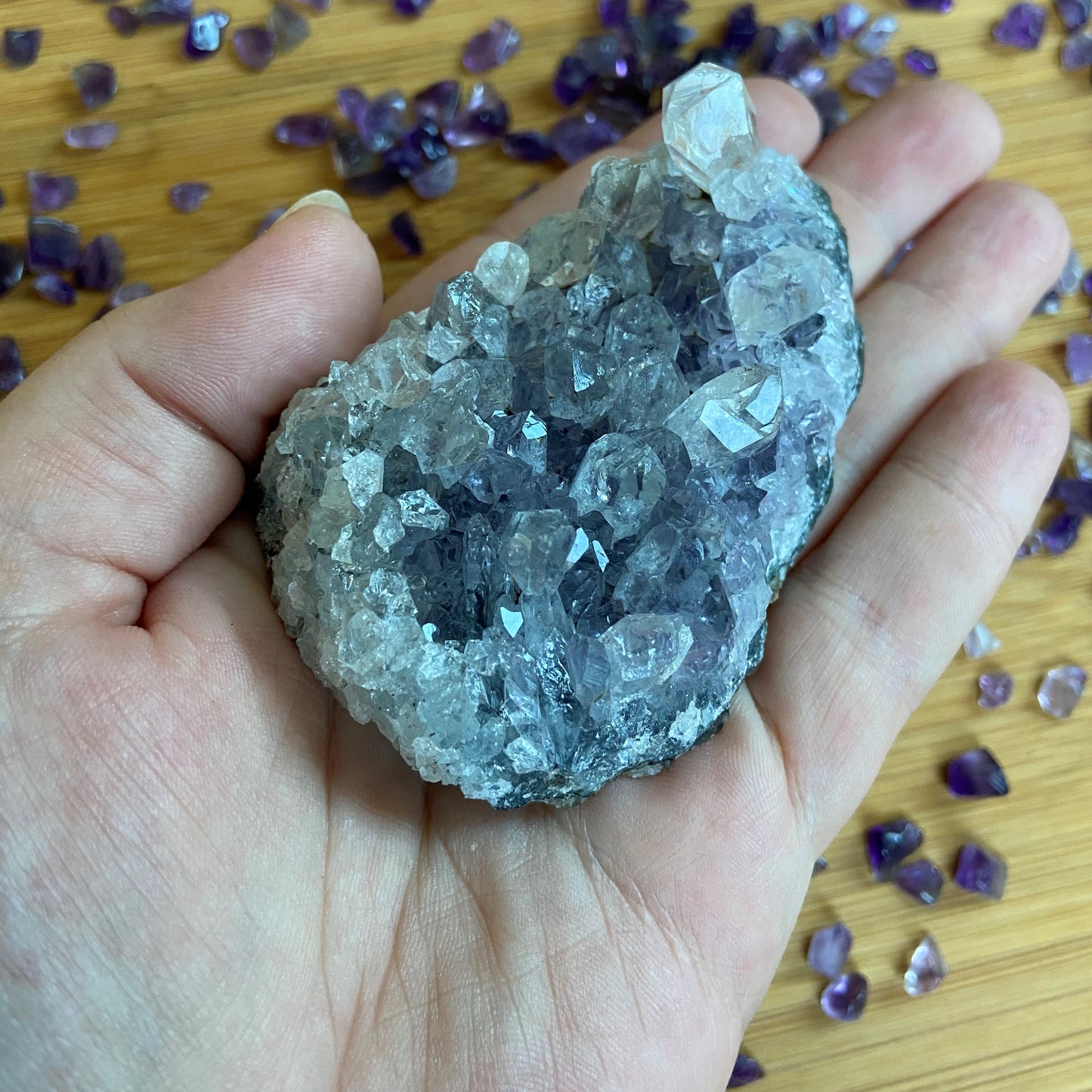 Amethyststücke klein