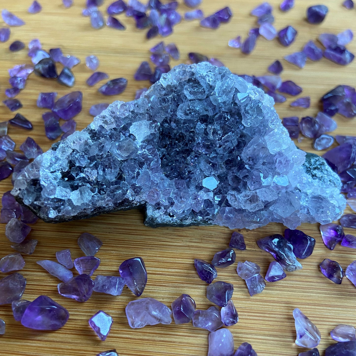 Amethyststücke klein