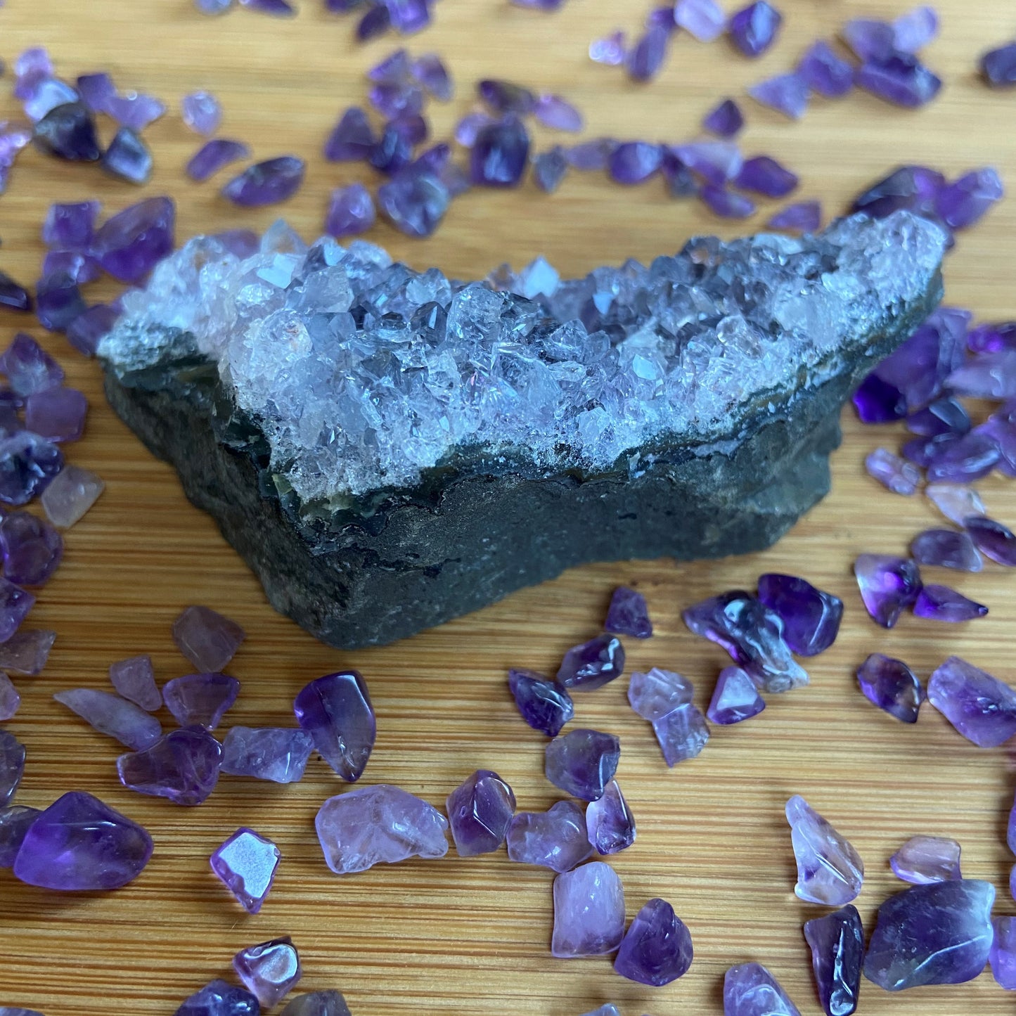 Amethyststücke klein