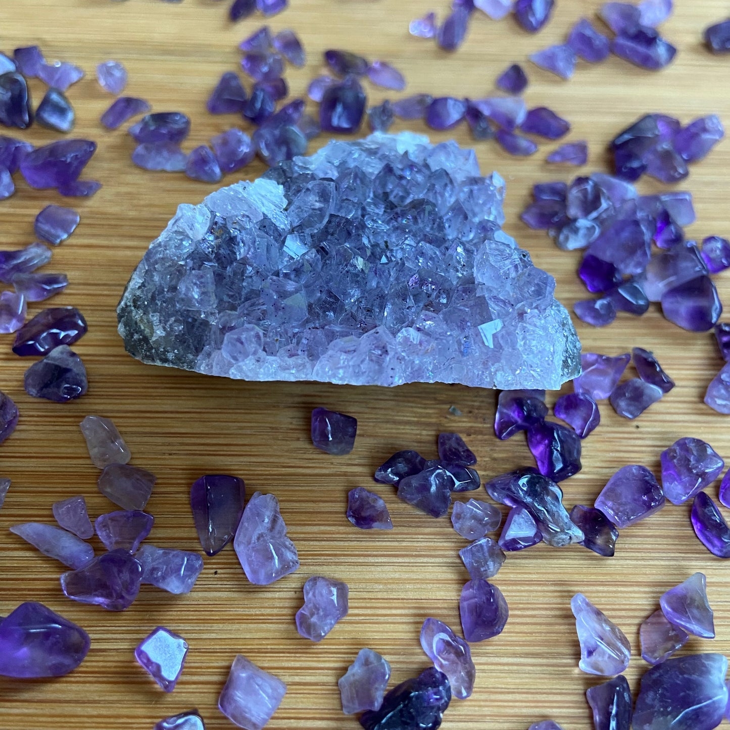 Amethyststücke klein