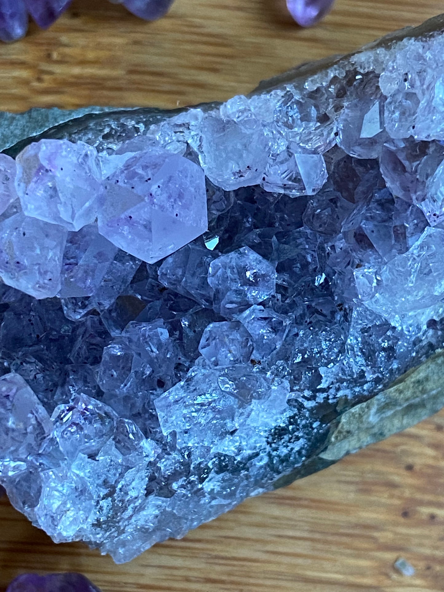 Amethyststücke klein