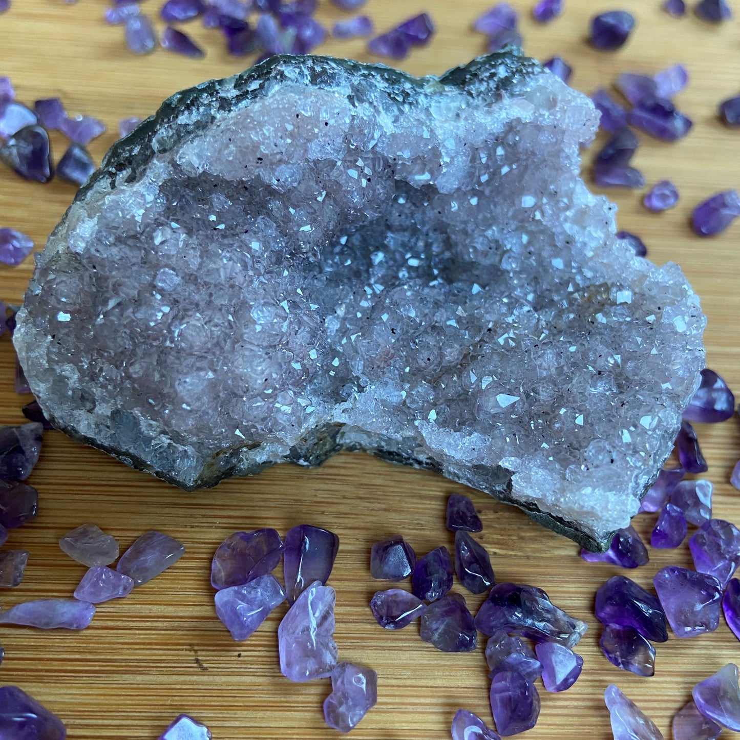 Amethyststücke "Individualisten"