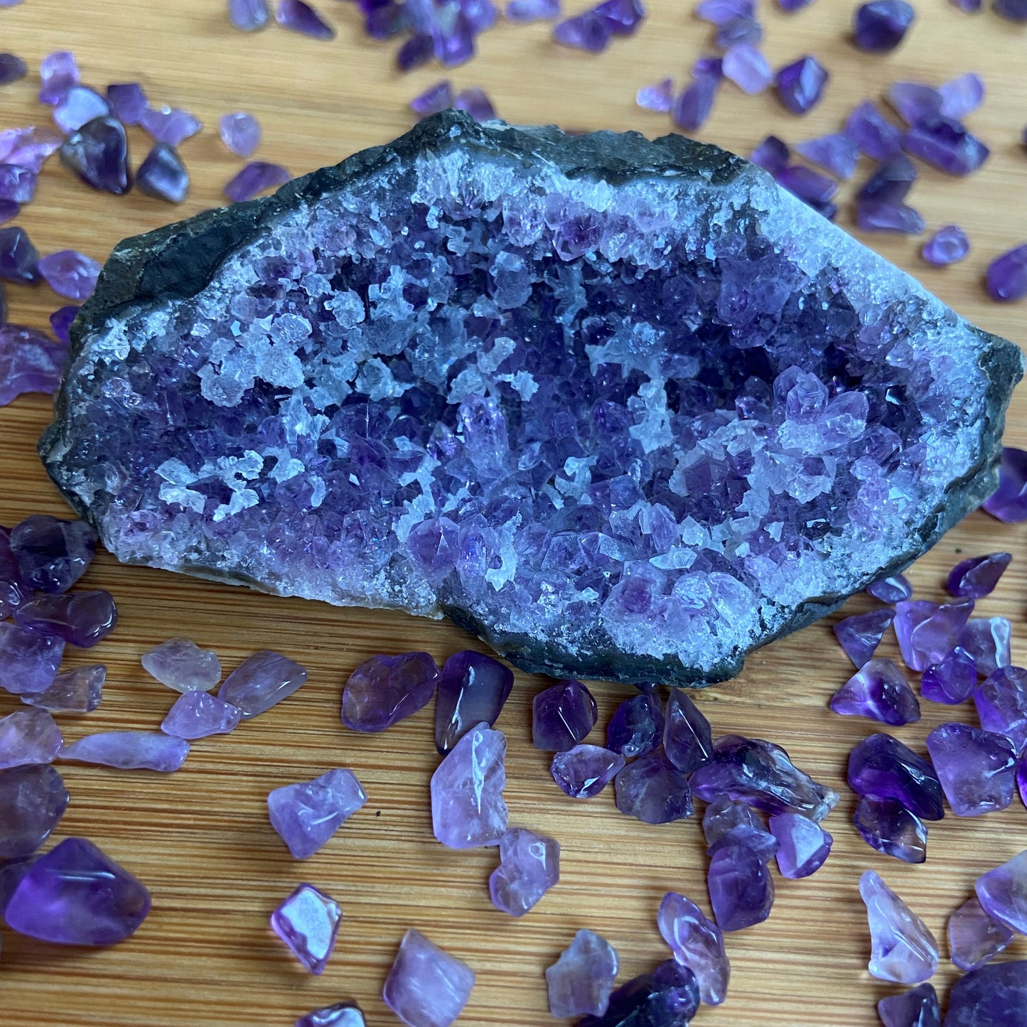 Amethyststücke "Individualisten"
