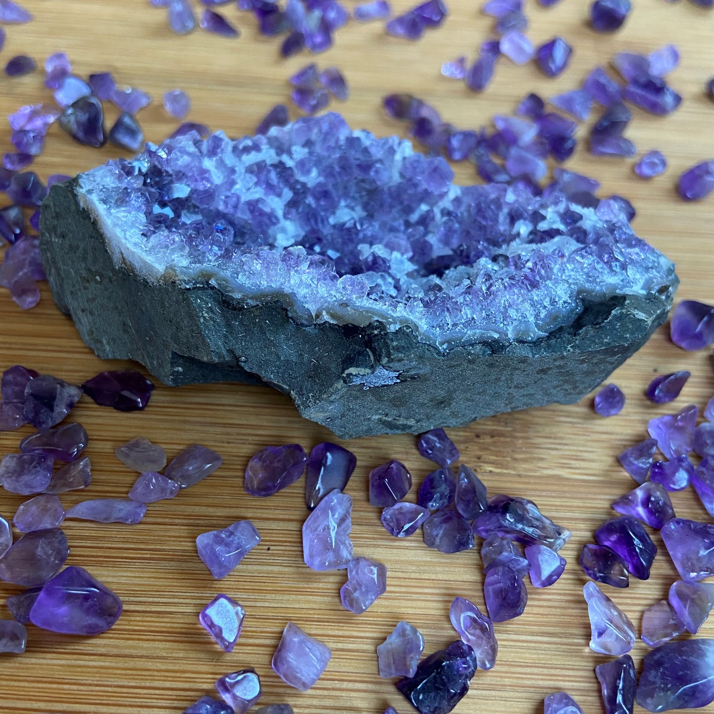 Amethyststücke "Individualisten"