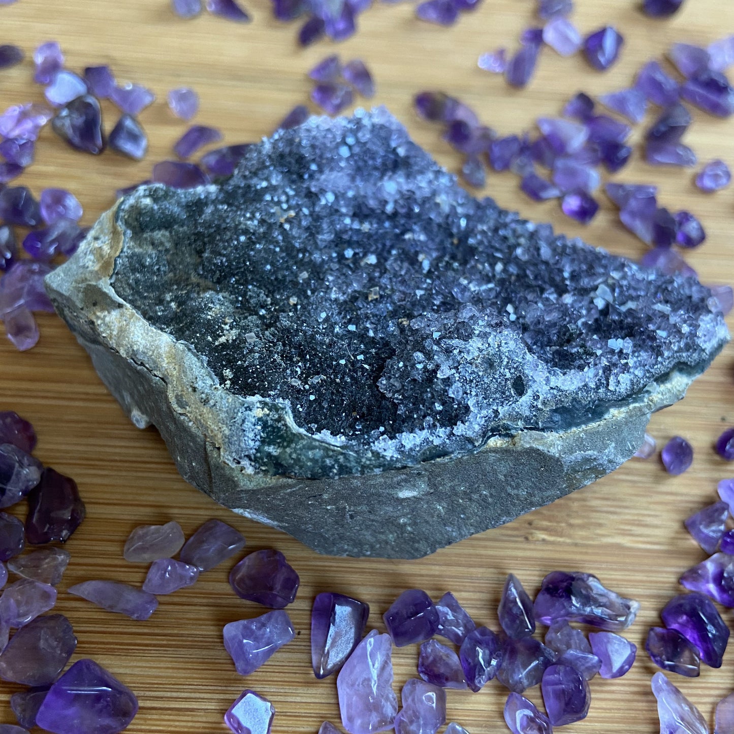 Amethyststücke dunkel 5-8cm