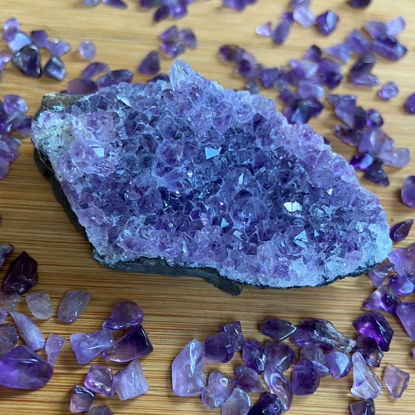 Amethyststücke klein