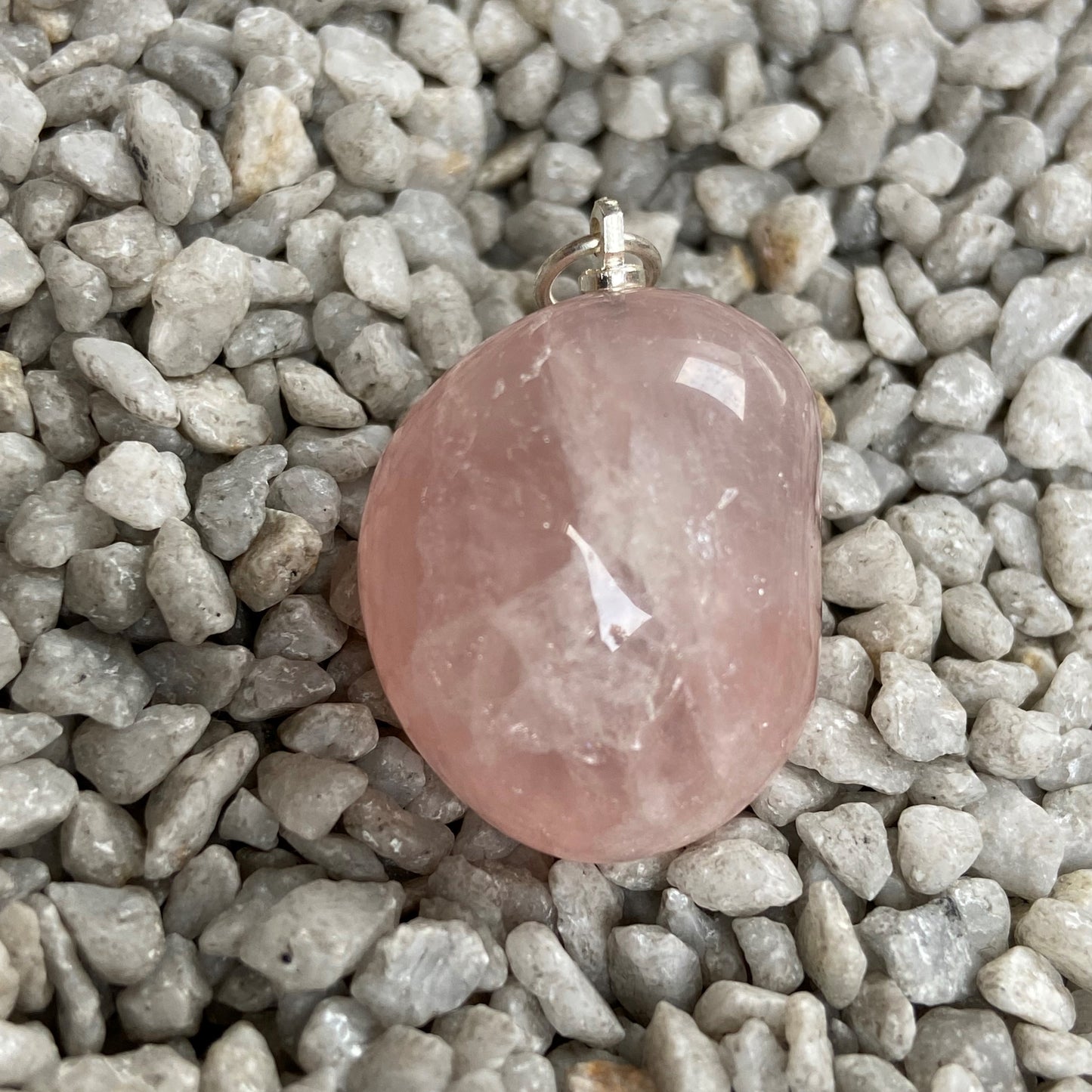 Rosenquarz Anhänger