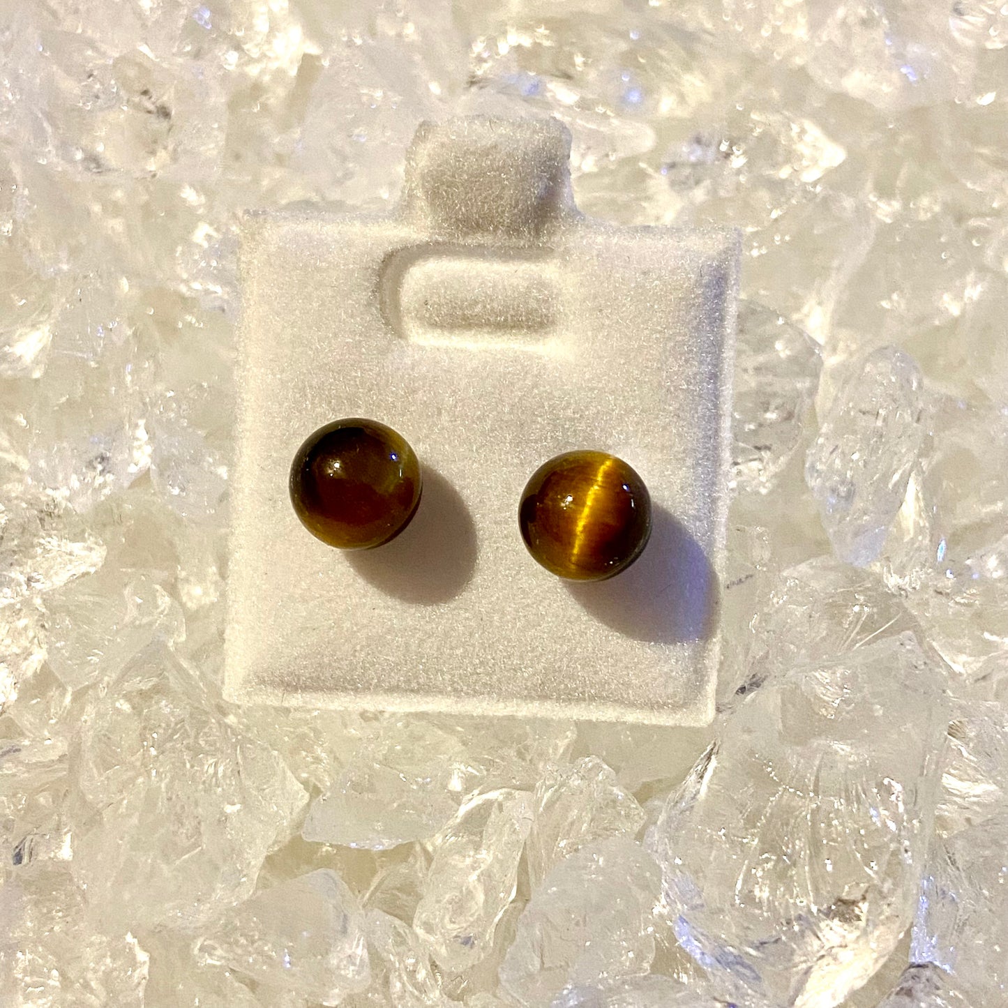 Ohrstecker Tigerauge