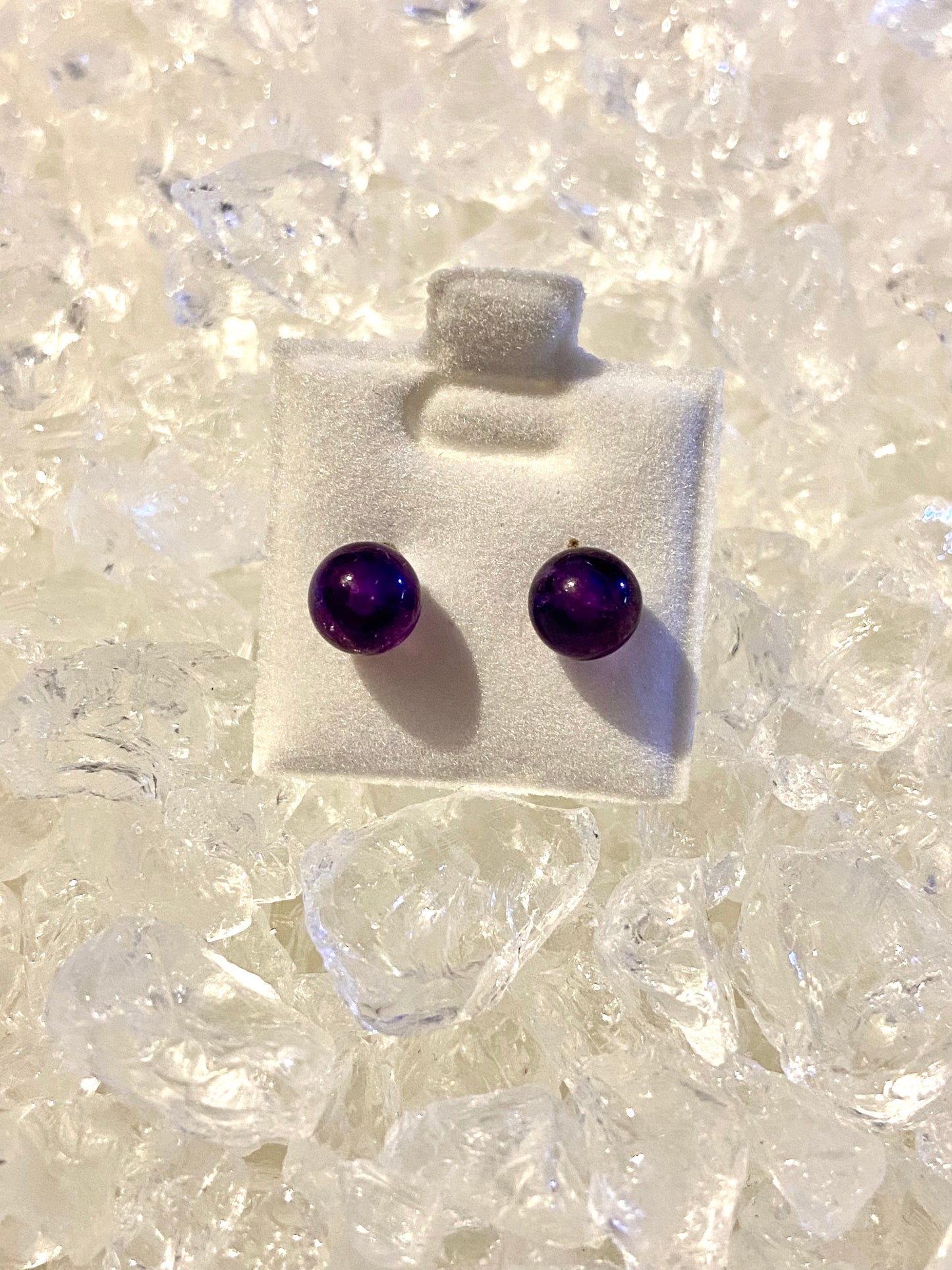 Ohrstecker Amethyst
