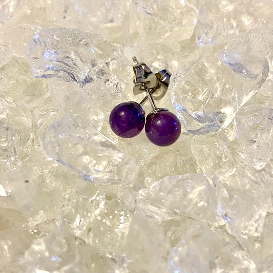 Ohrstecker Amethyst