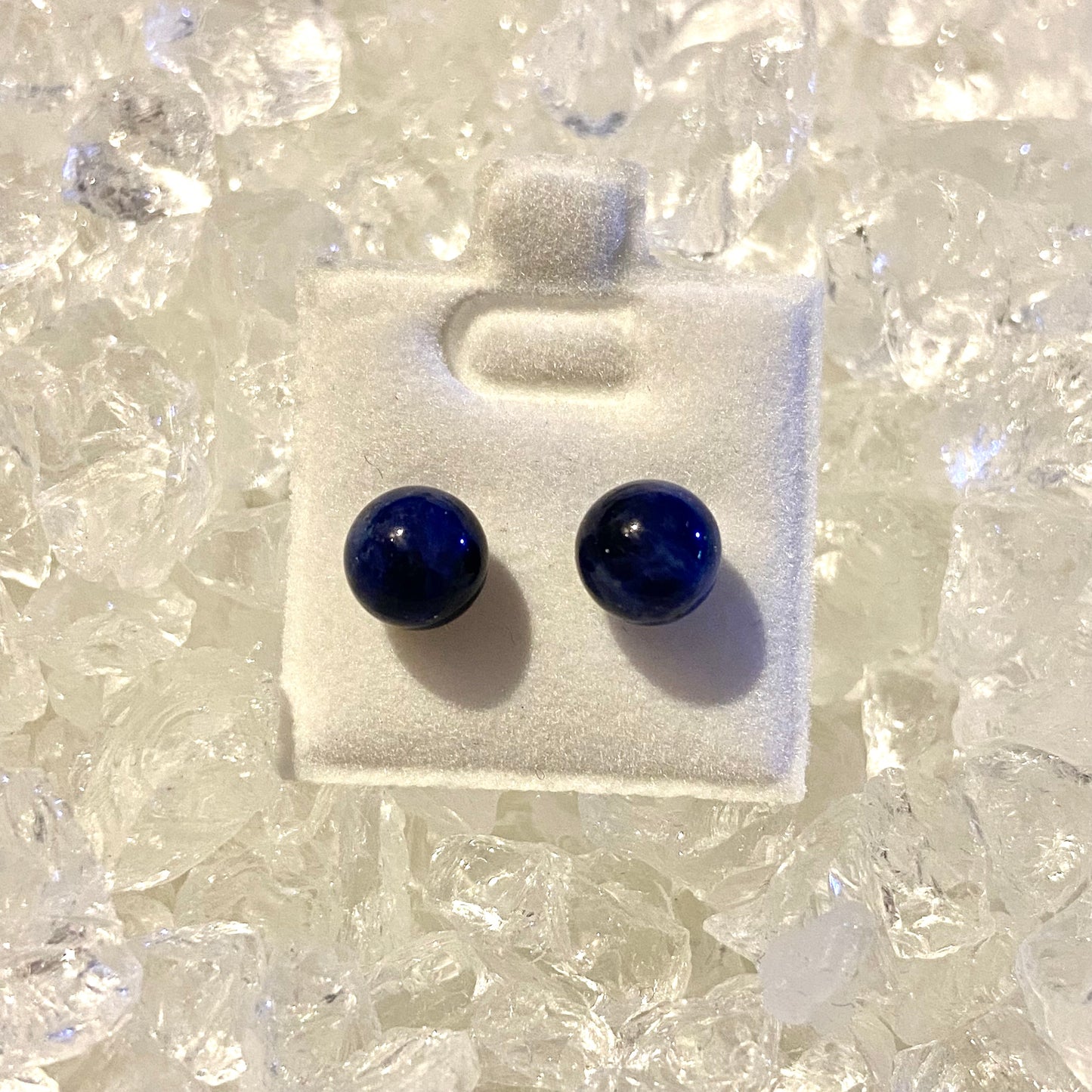 Ohrstecker Blauquarz