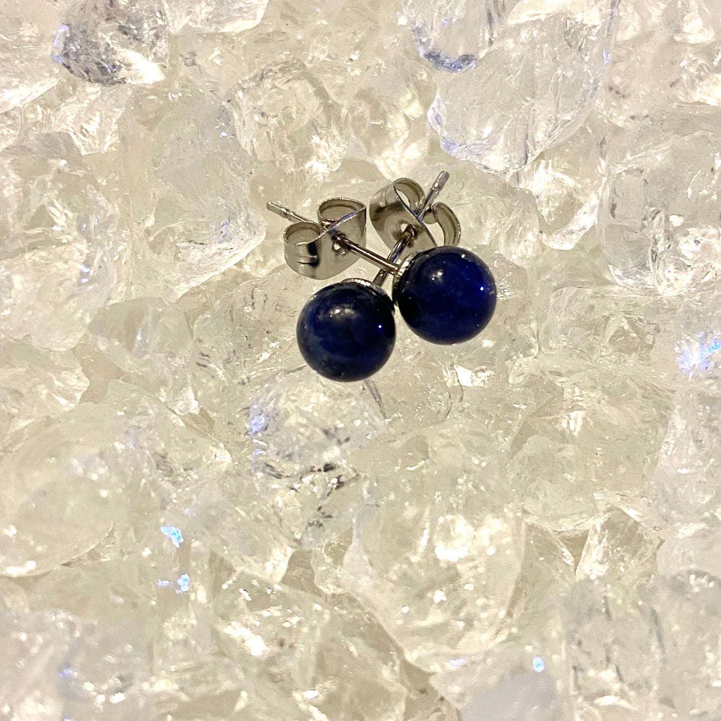 Ohrstecker Blauquarz