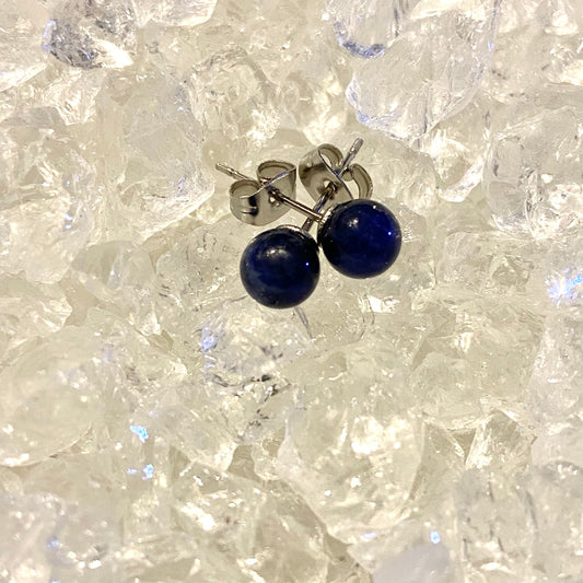 Ohrstecker Blauquarz