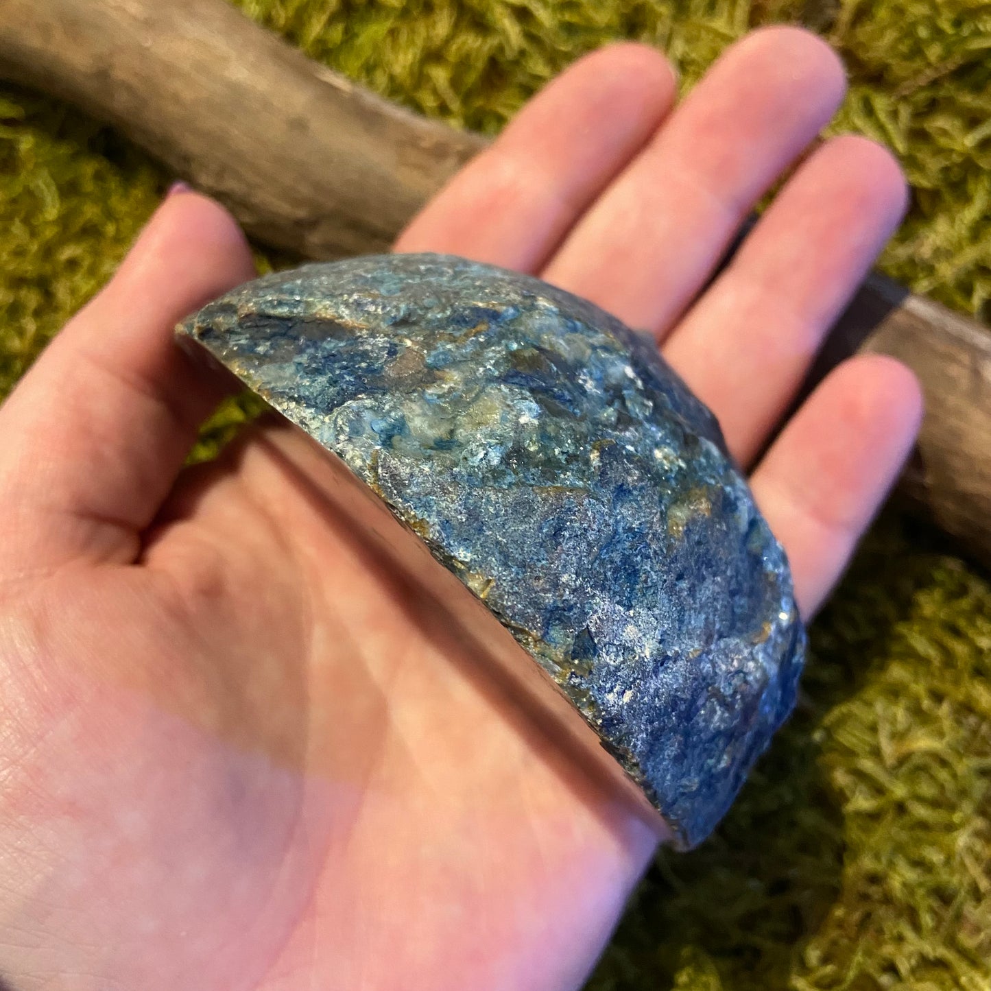 Achat Geode gefärbt