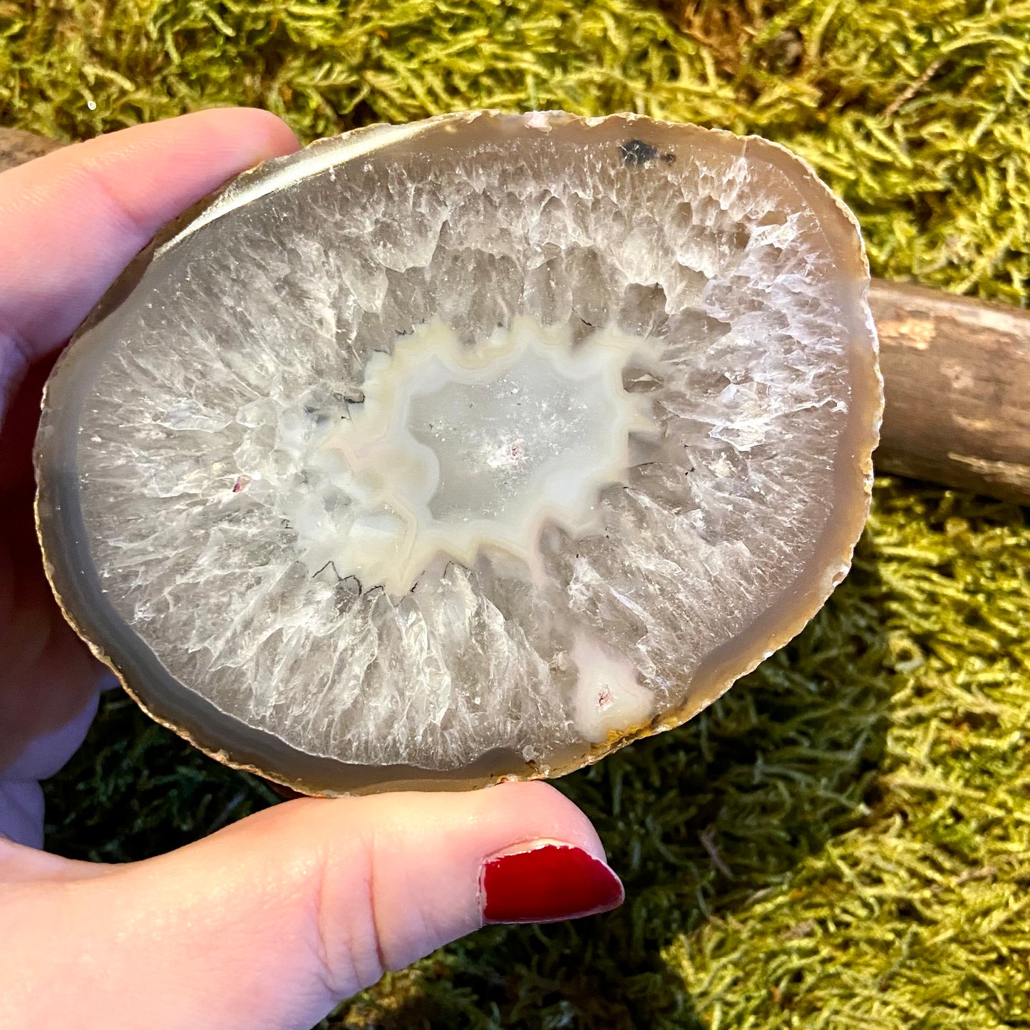 Achat Geode Natur