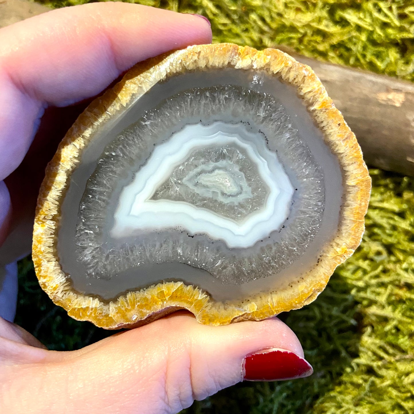 Achat Geode Natur