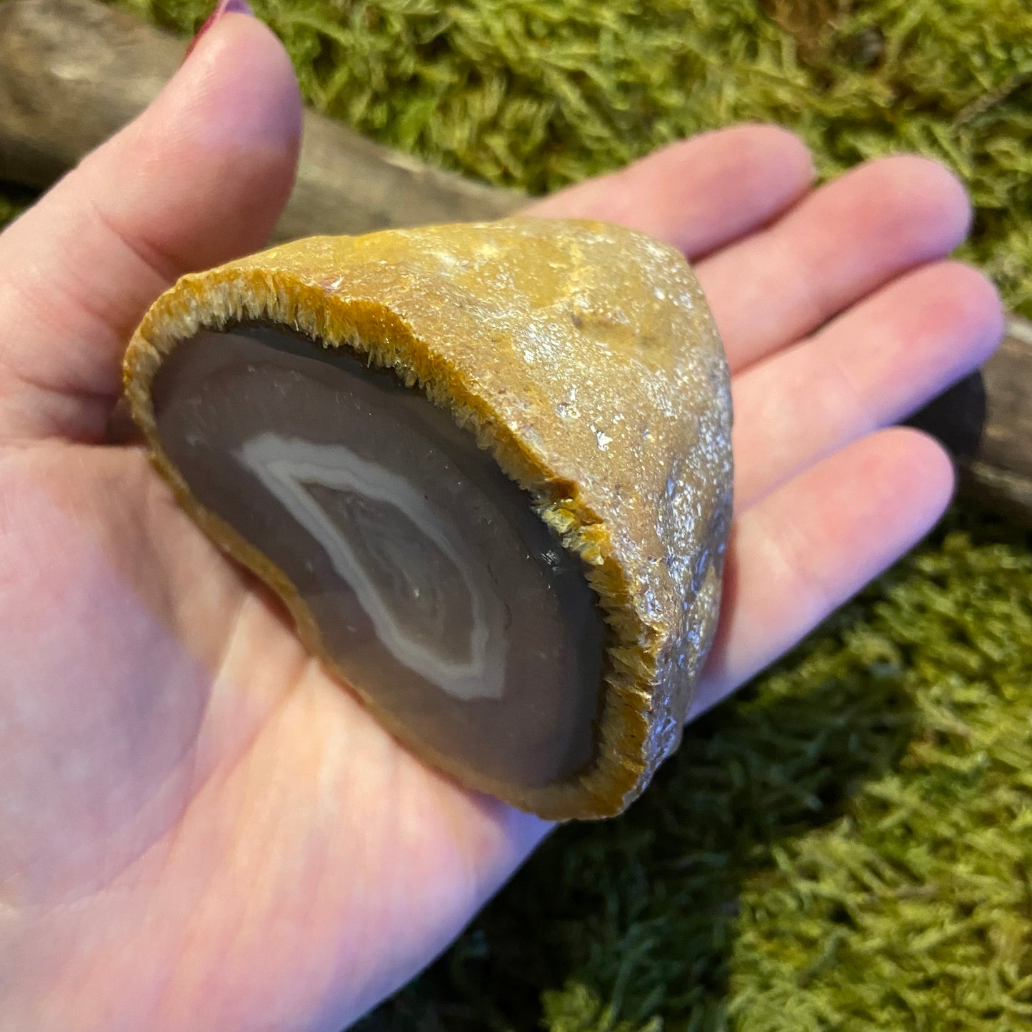 Achat Geode Natur