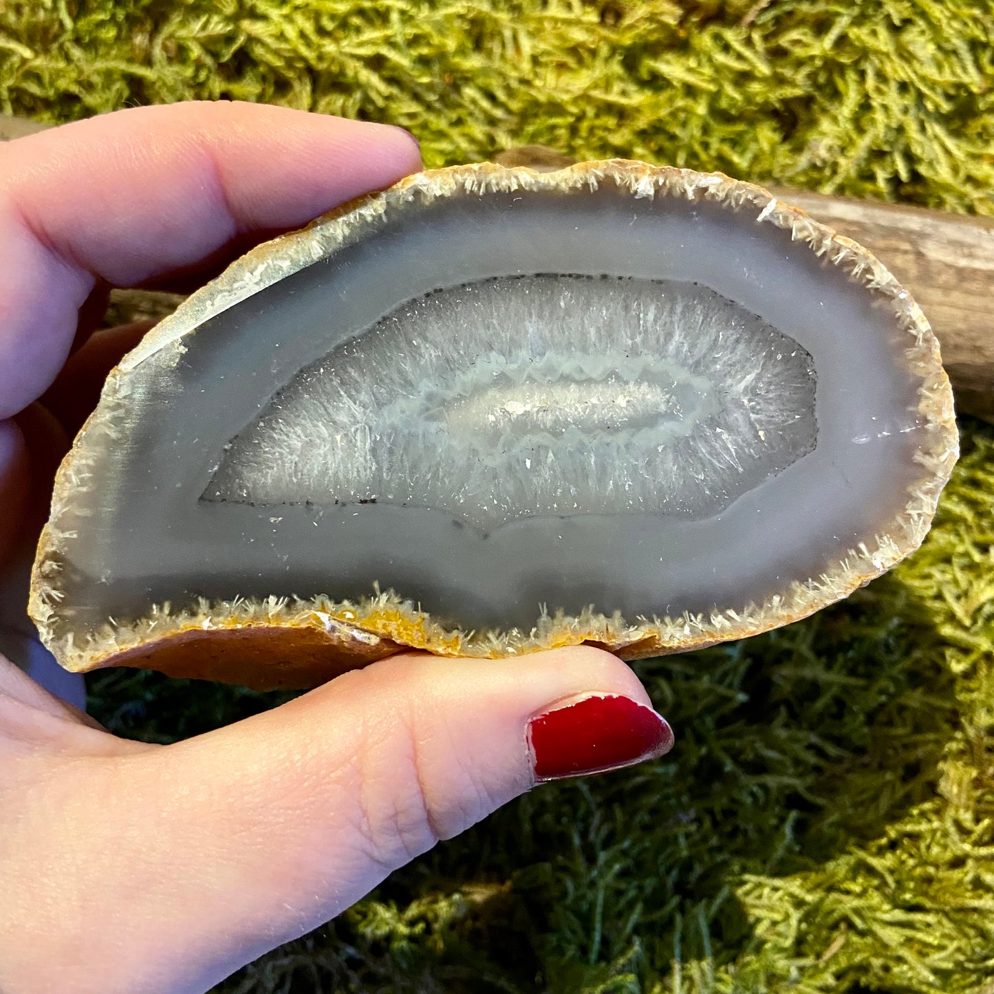 Achat Geode Natur