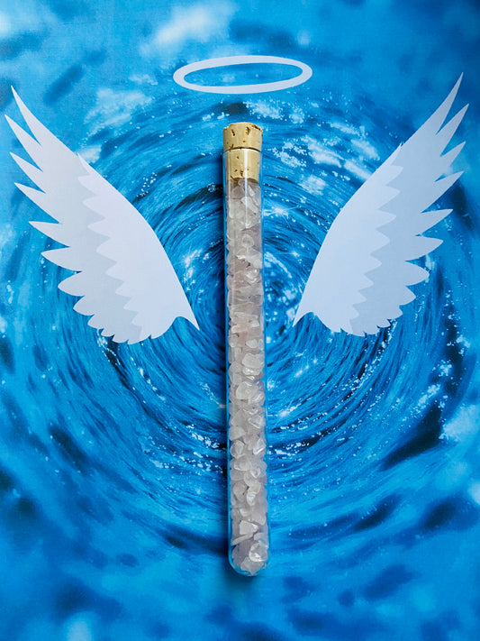 Pure Rosenquarz Stick